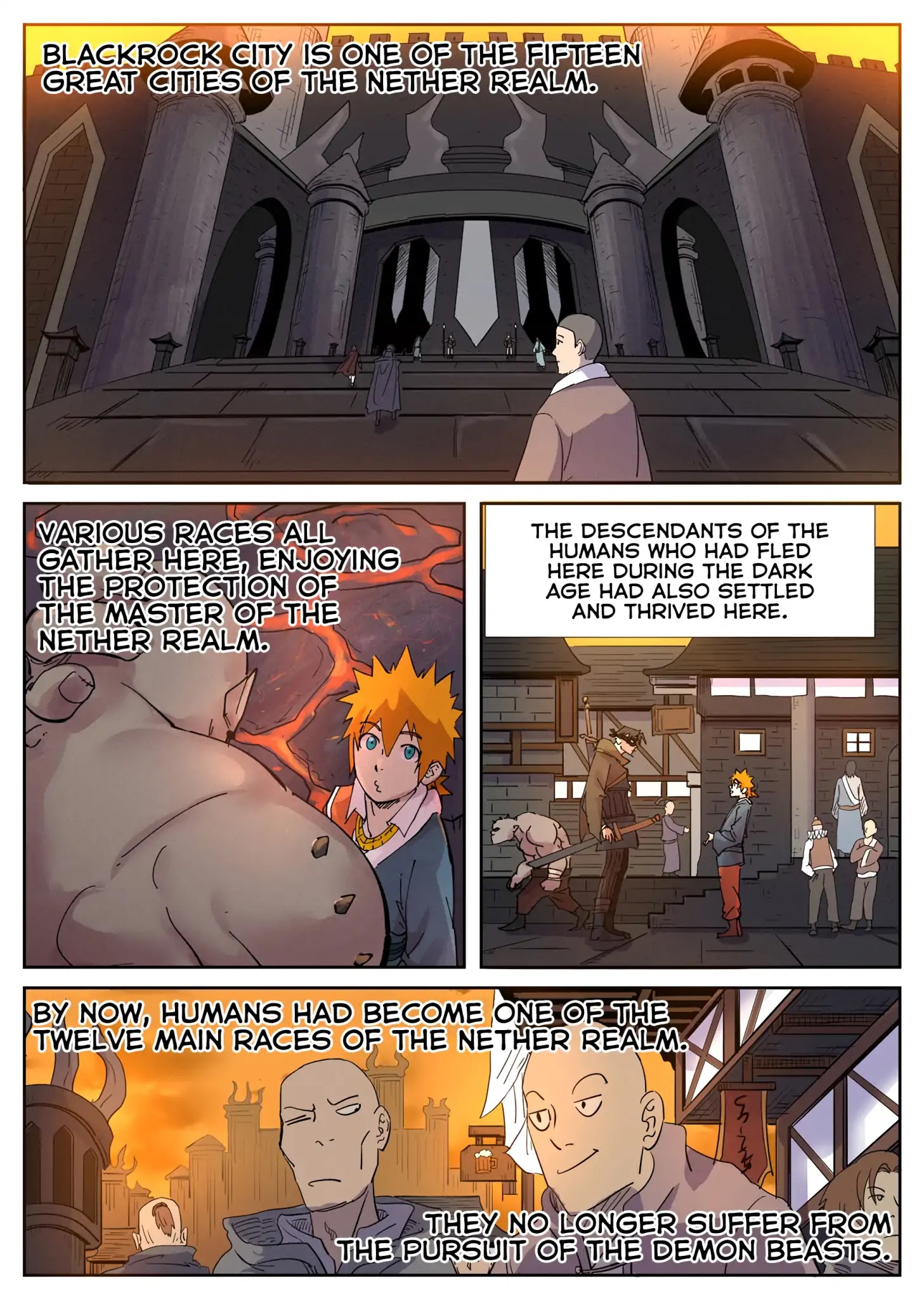 Read Tales of Demons and Gods En Manga Online
