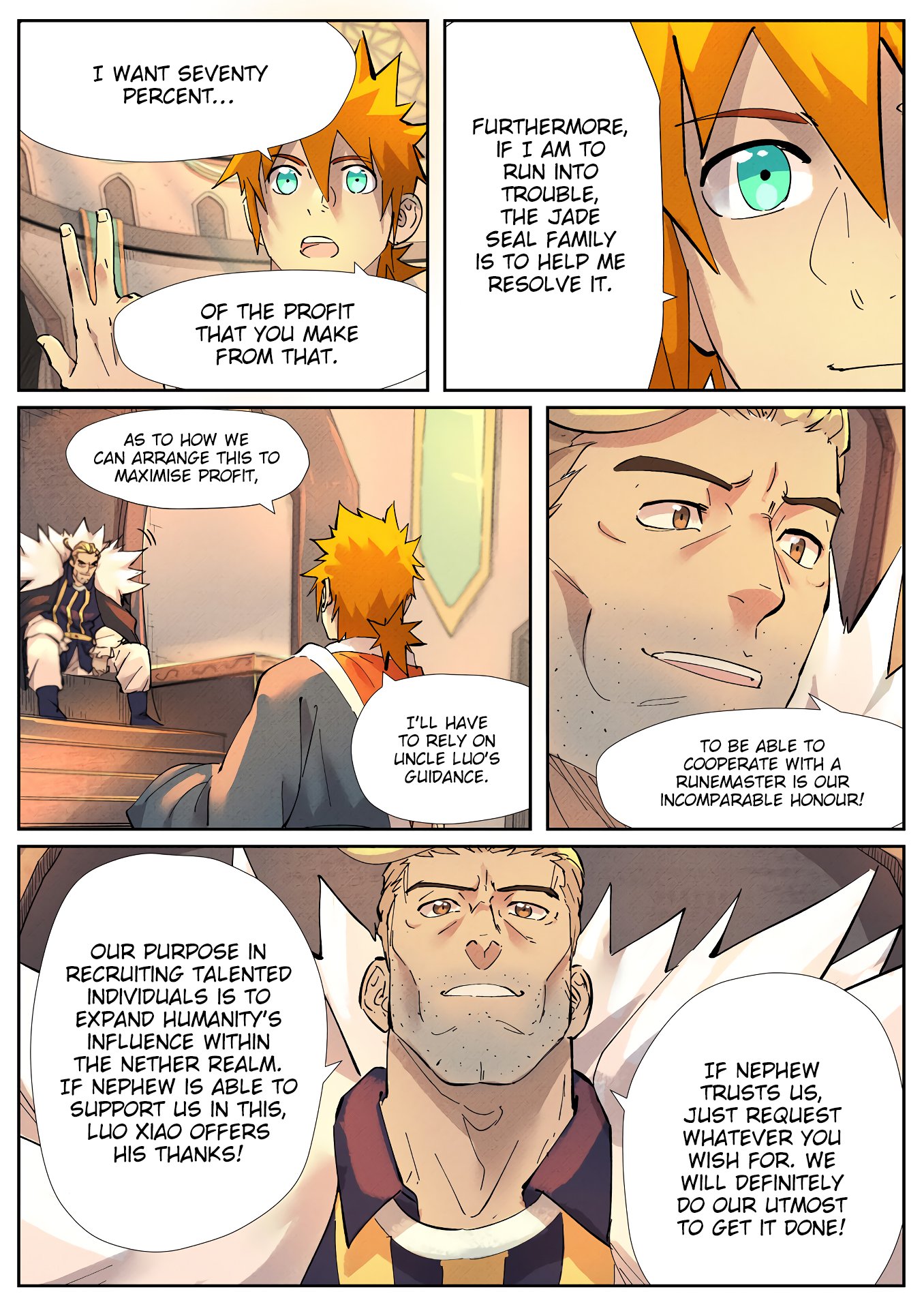 Read Tales of Demons and Gods En Manga Online