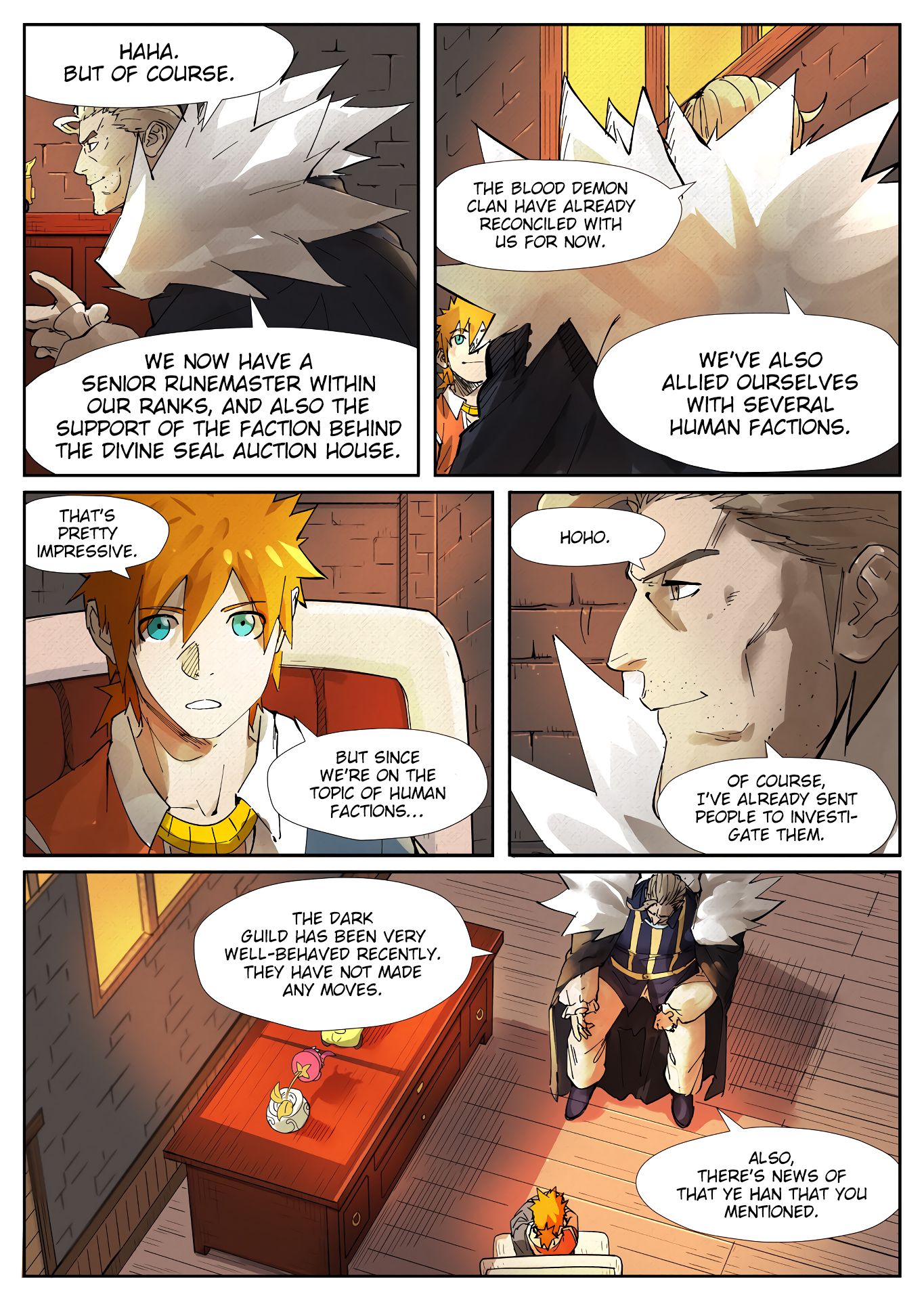Read Tales of Demons and Gods En Manga Online