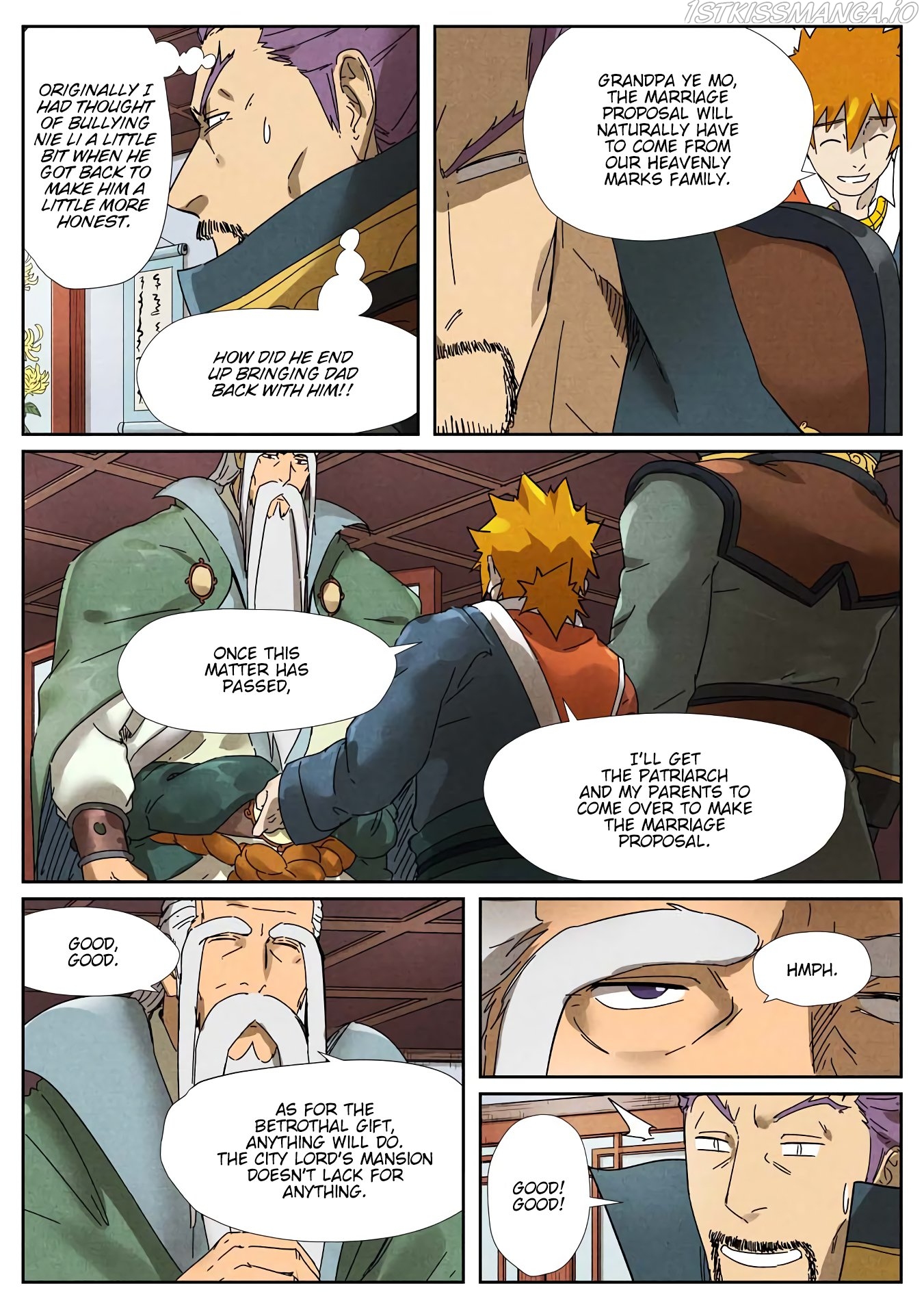 Read Tales of Demons and Gods En Manga Online