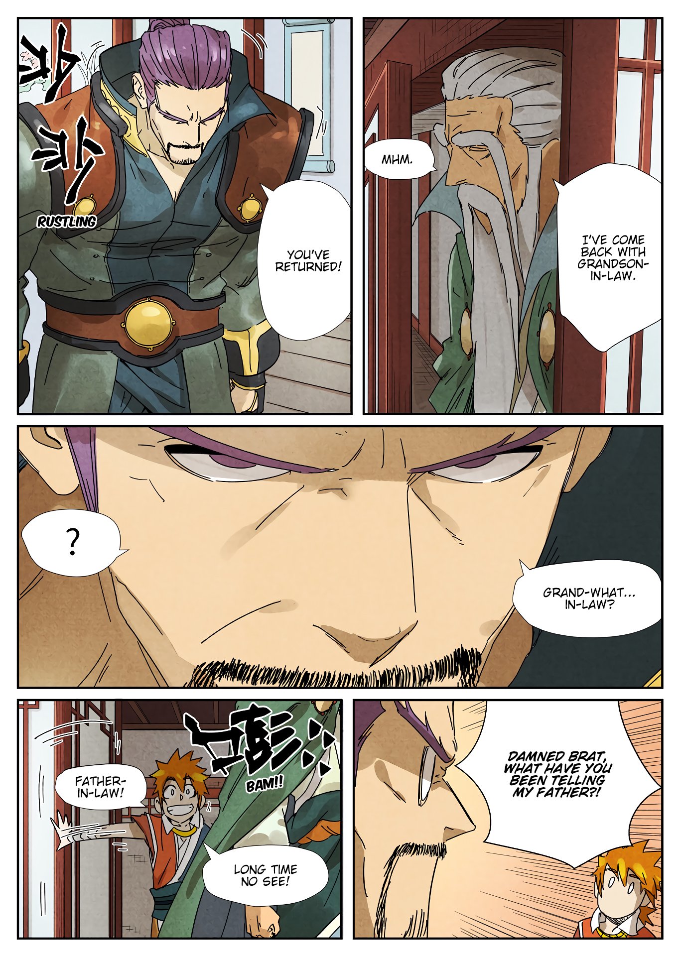 Read Tales of Demons and Gods En Manga Online