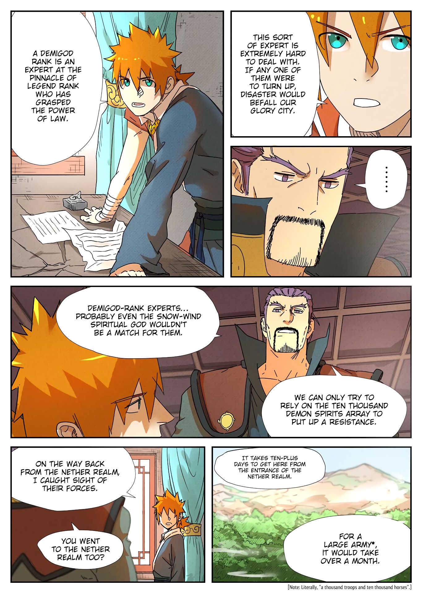 Read Tales of Demons and Gods En Manga Online