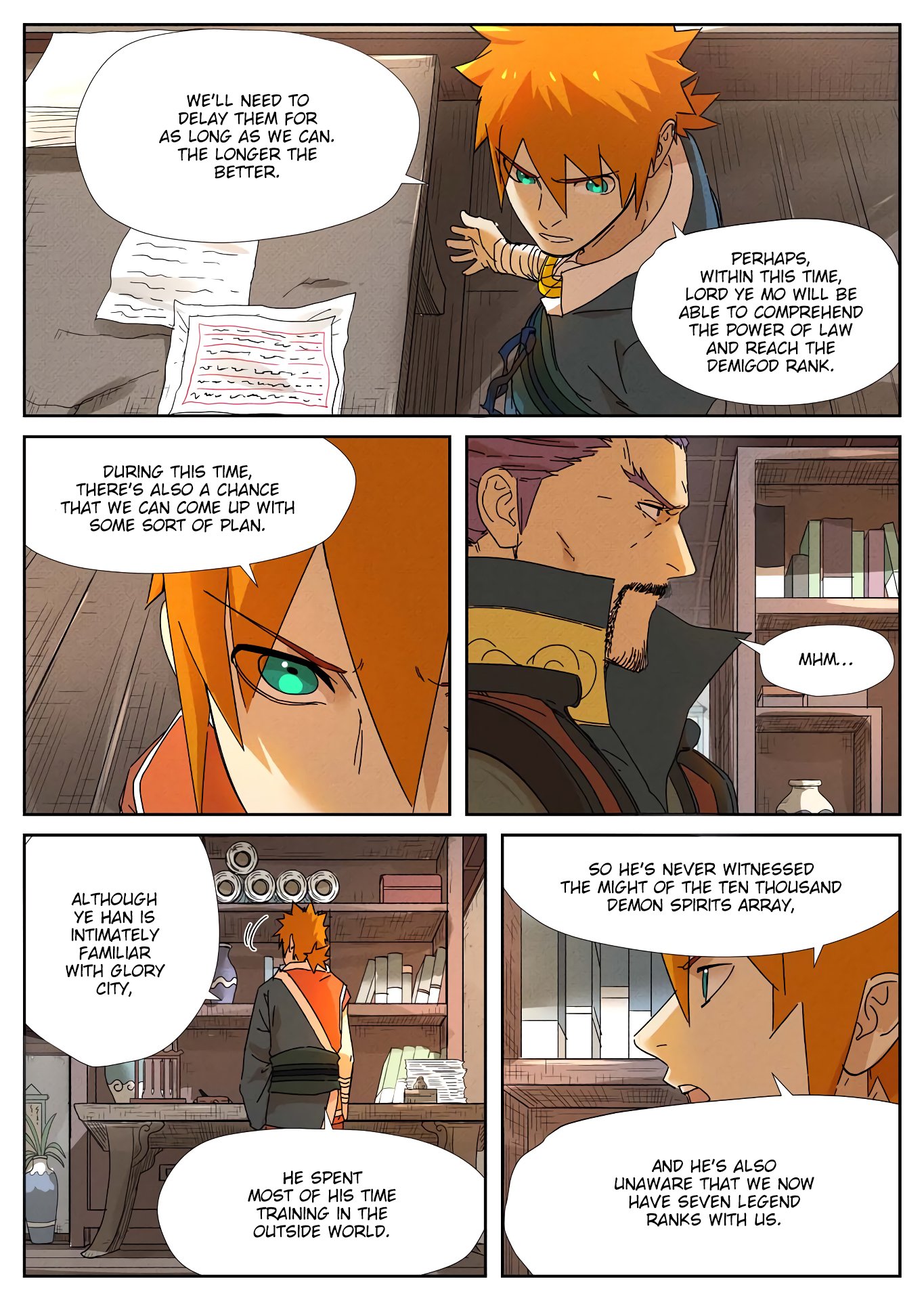 Read Tales of Demons and Gods En Manga Online