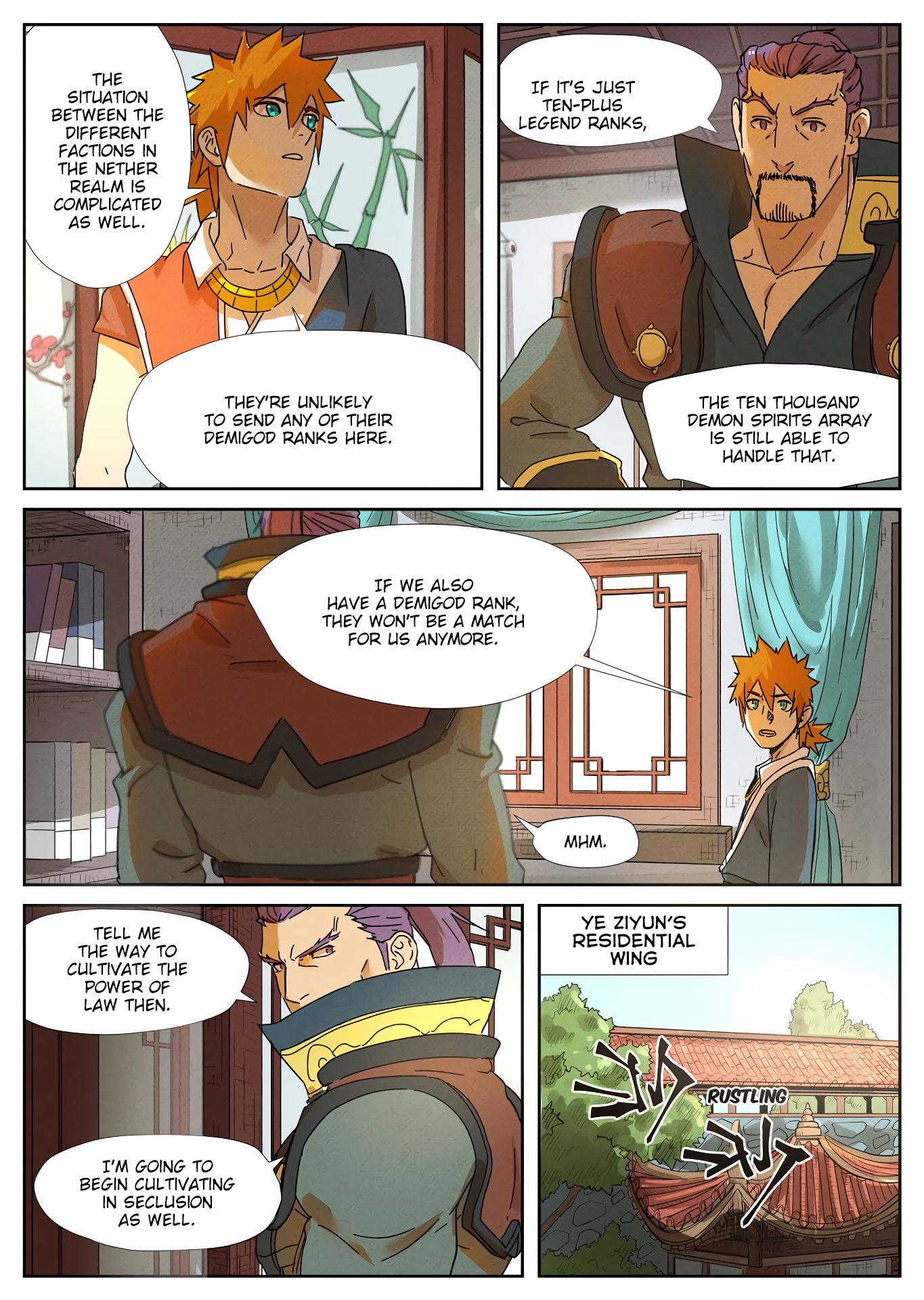 Read Tales of Demons and Gods En Manga Online