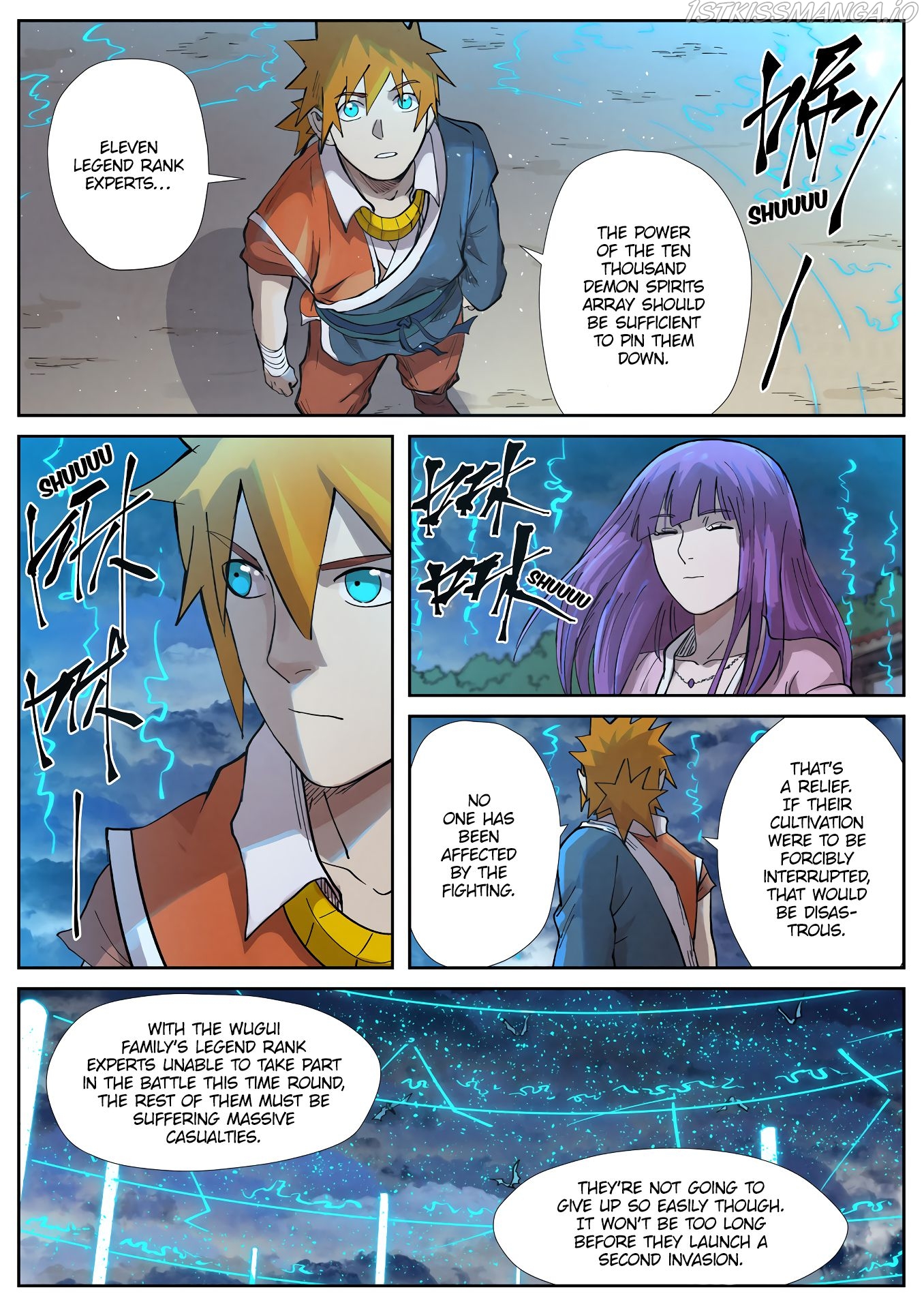 Read Tales of Demons and Gods En Manga Online