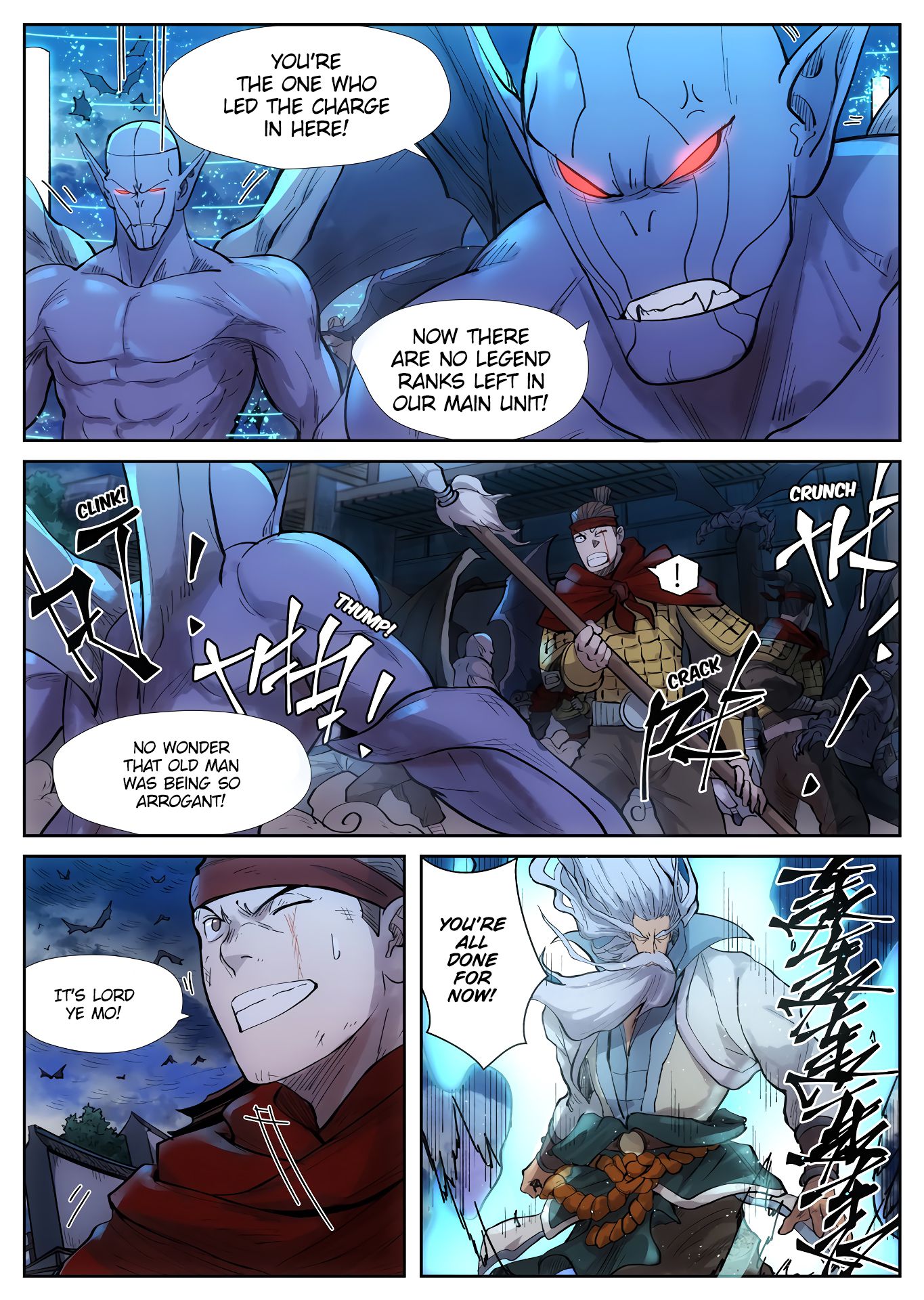 Read Tales of Demons and Gods En Manga Online