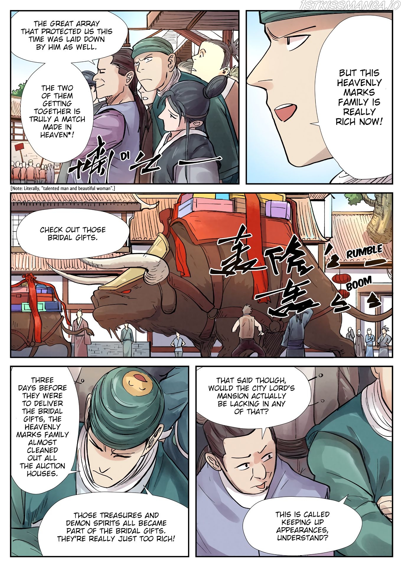Read Tales of Demons and Gods En Manga Online