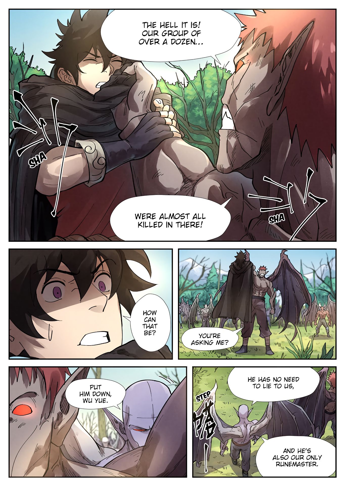 Read Tales of Demons and Gods En Manga Online