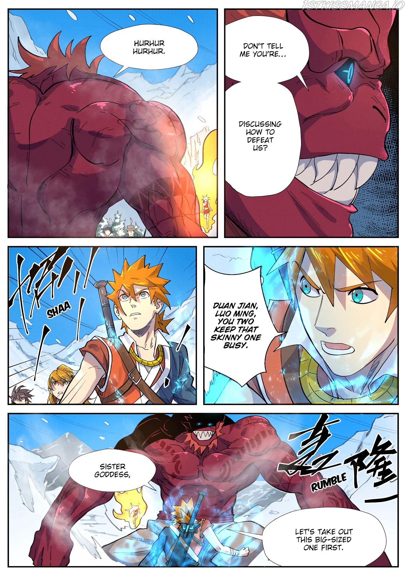 Read Tales of Demons and Gods En Manga Online