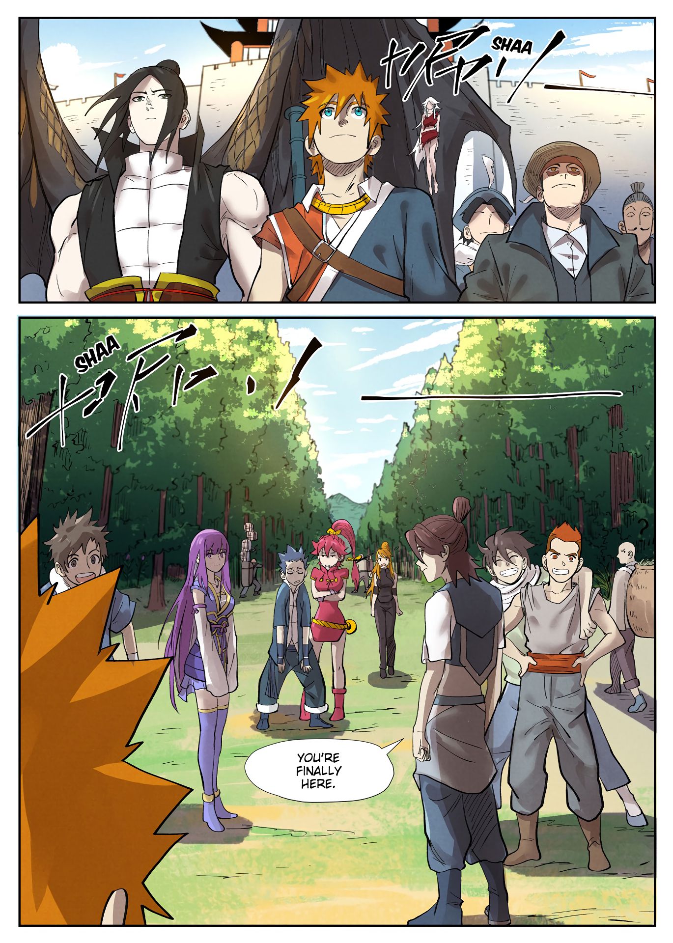 Read Tales of Demons and Gods En Manga Online