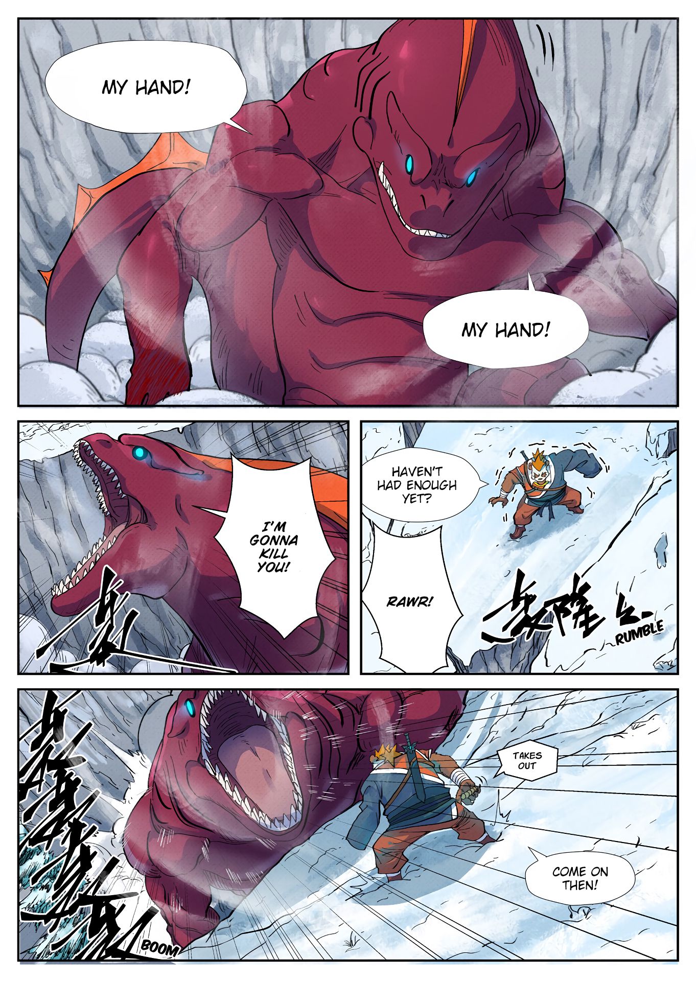 Read Tales of Demons and Gods En Manga Online