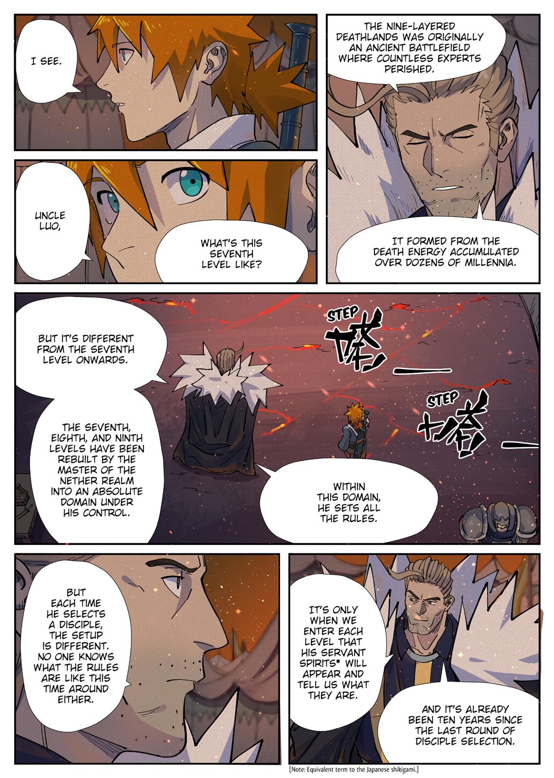Read Tales of Demons and Gods En Manga Online