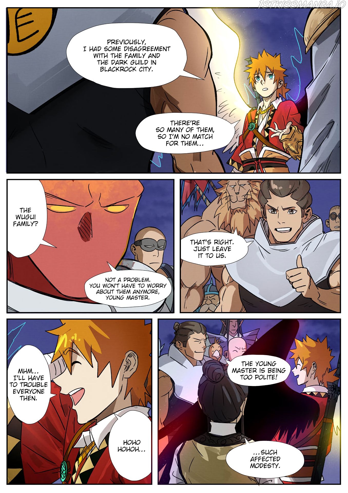 Read Tales of Demons and Gods En Manga Online