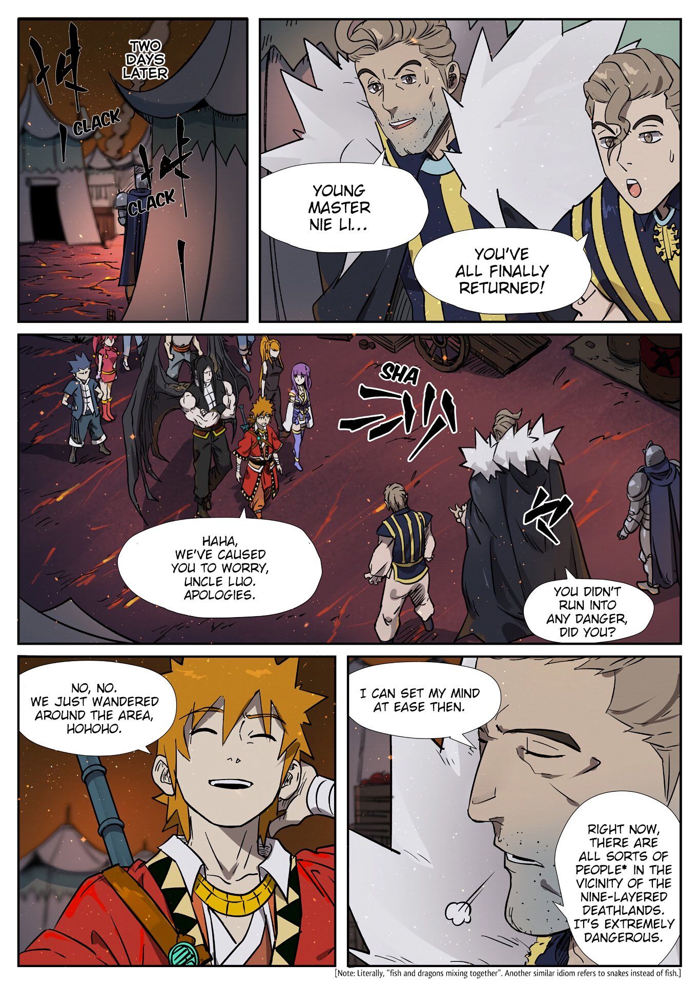 Read Tales of Demons and Gods En Manga Online