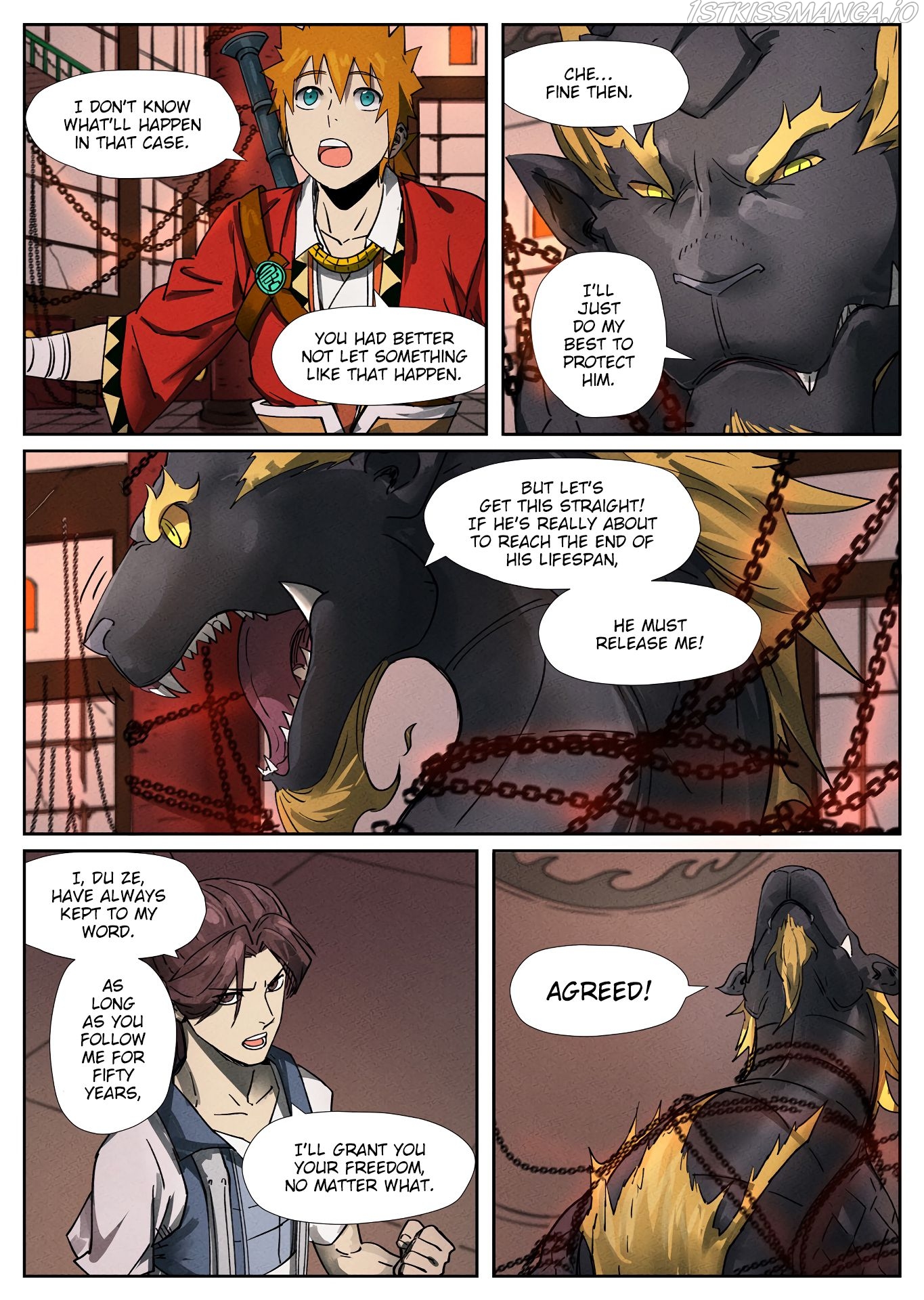 Read Tales of Demons and Gods En Manga Online
