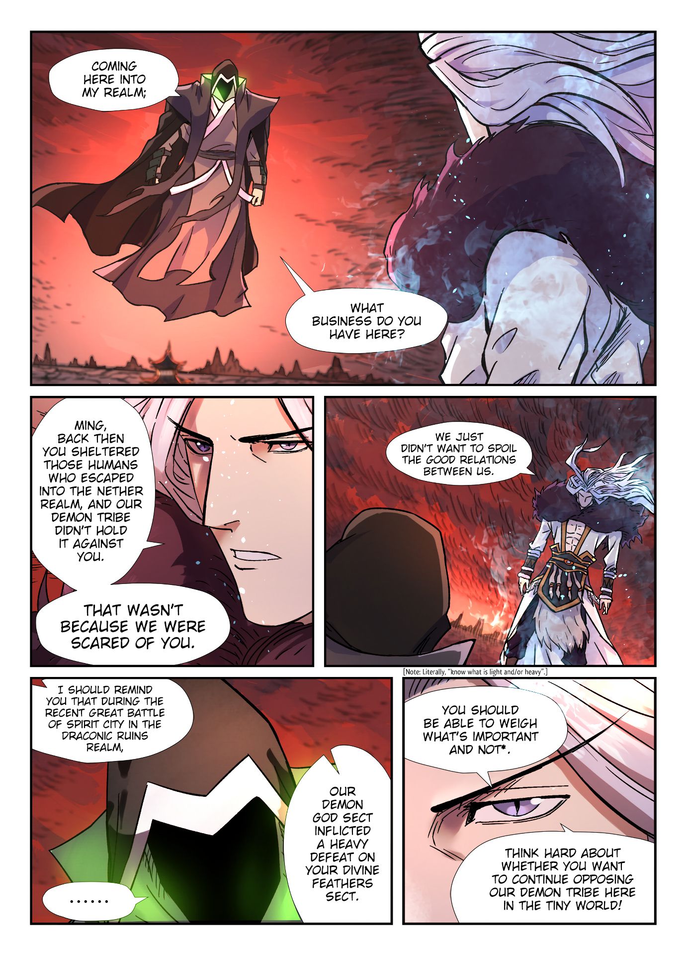 Read Tales of Demons and Gods En Manga Online