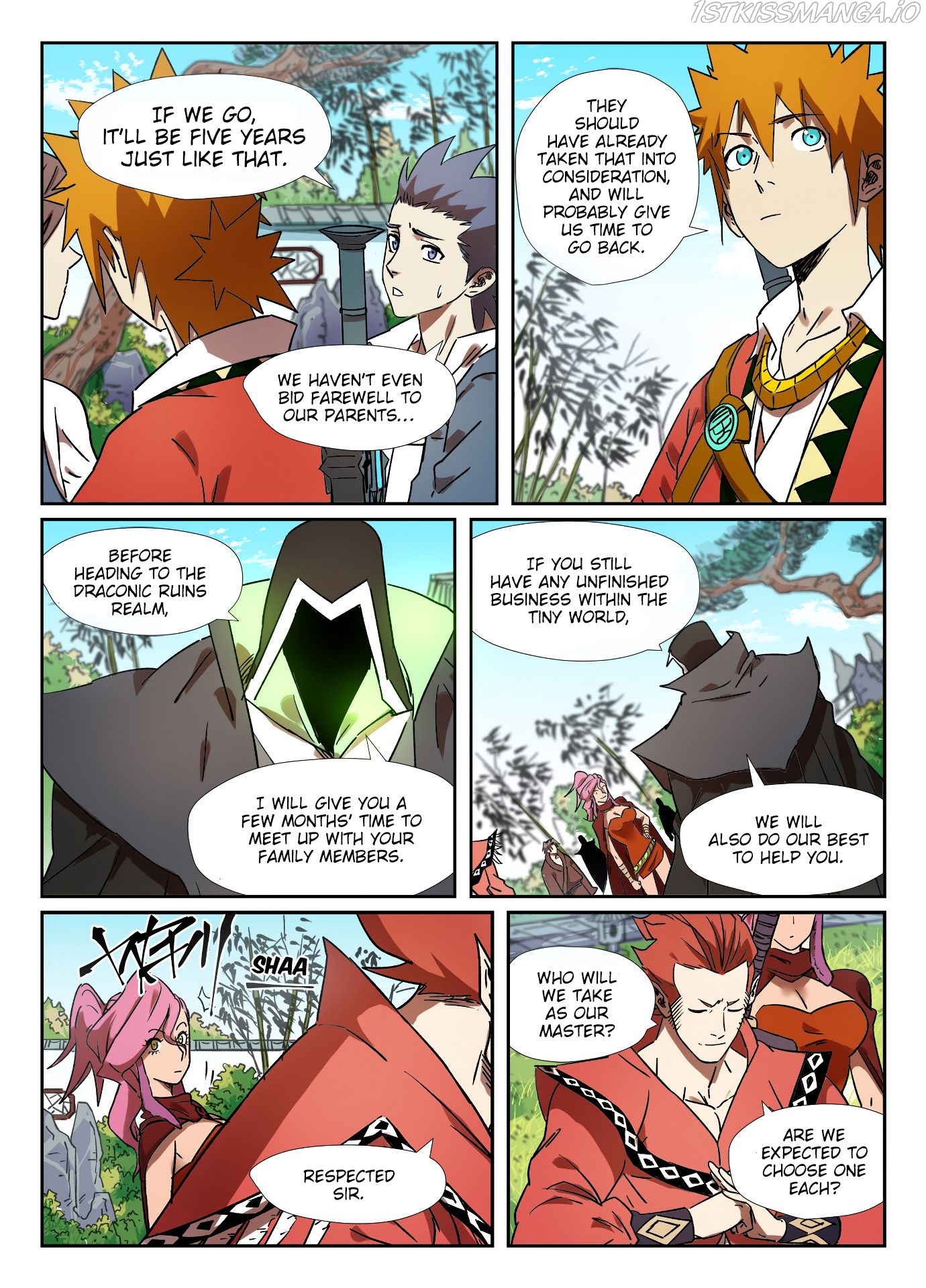 Read Tales of Demons and Gods En Manga Online