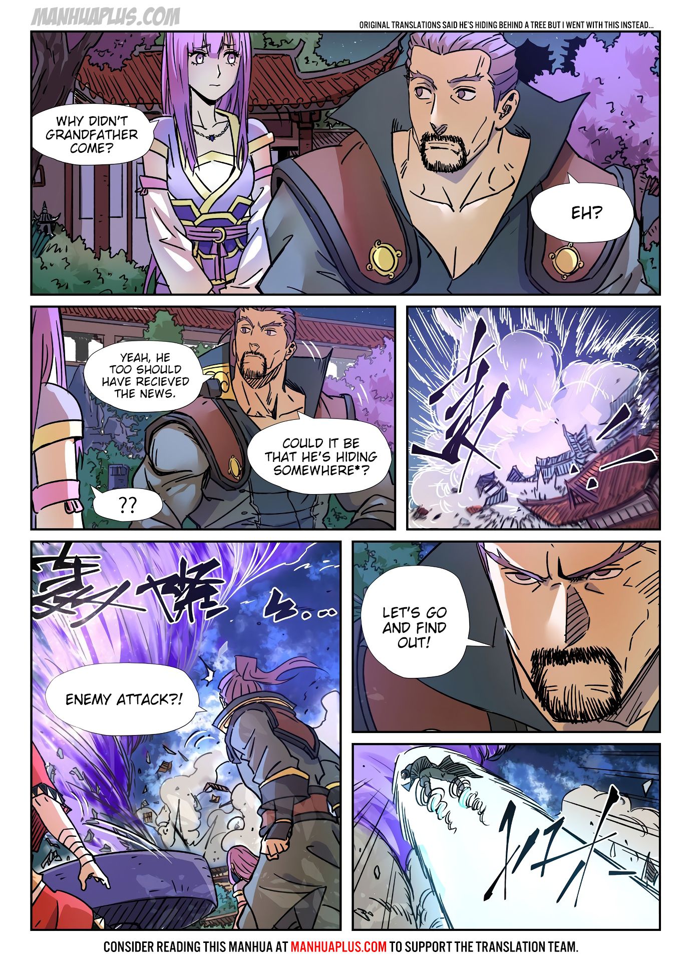 Read Tales of Demons and Gods En Manga Online