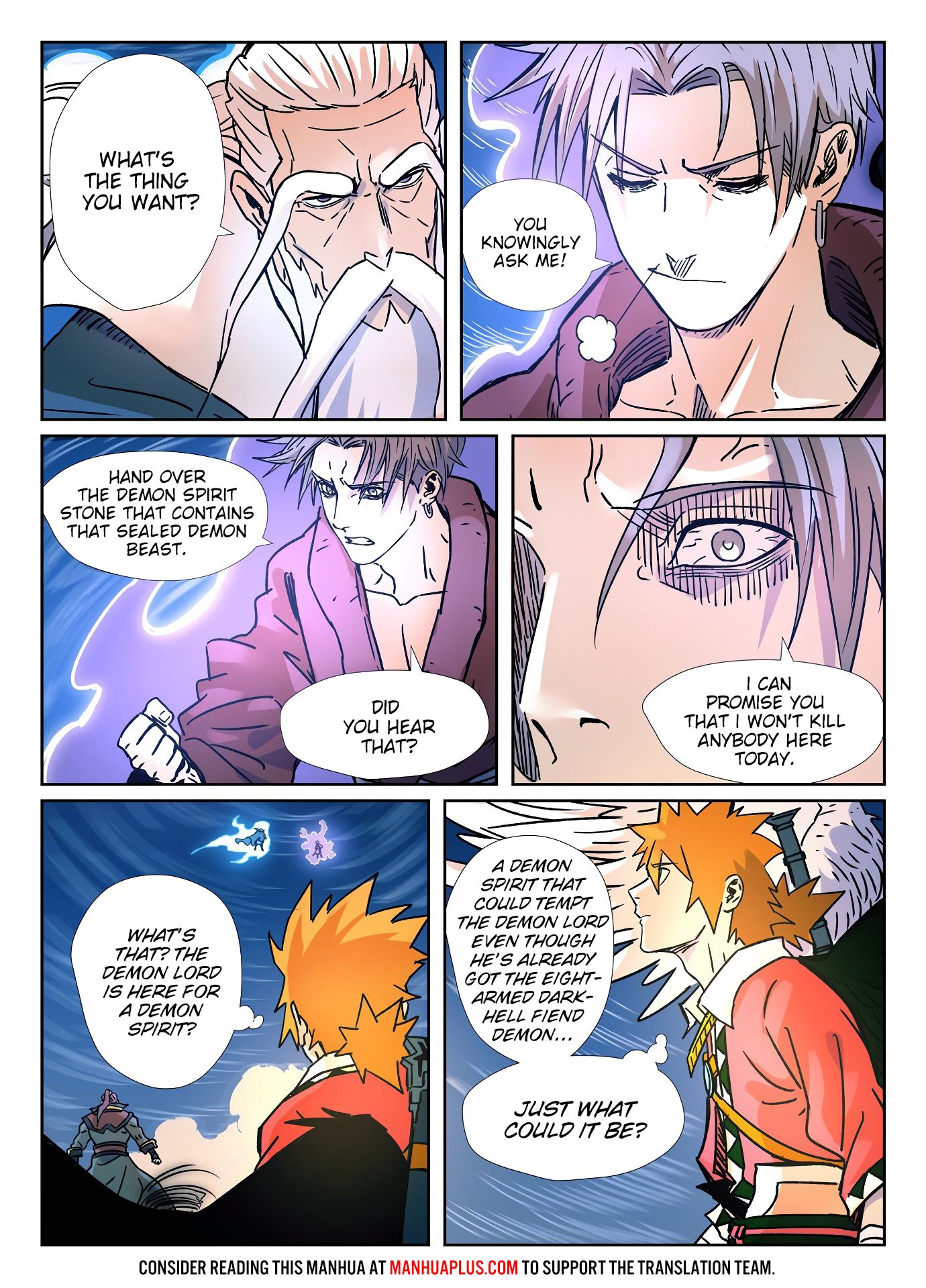 Read Tales of Demons and Gods En Manga Online