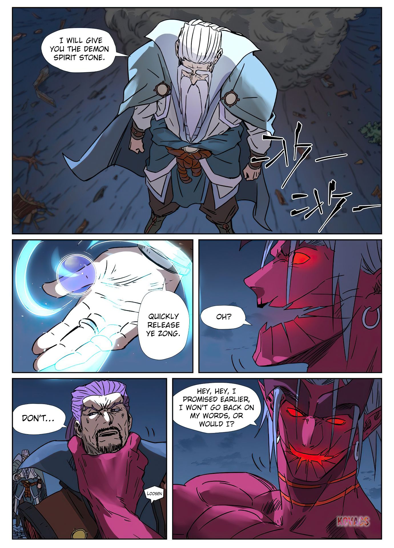 Read Tales of Demons and Gods En Manga Online