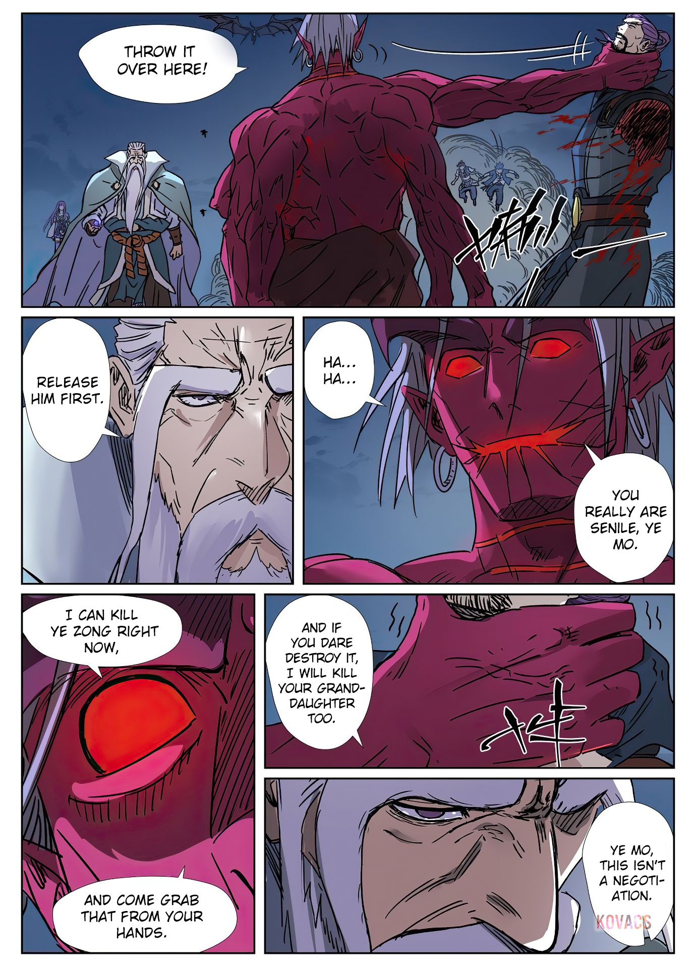 Read Tales of Demons and Gods En Manga Online