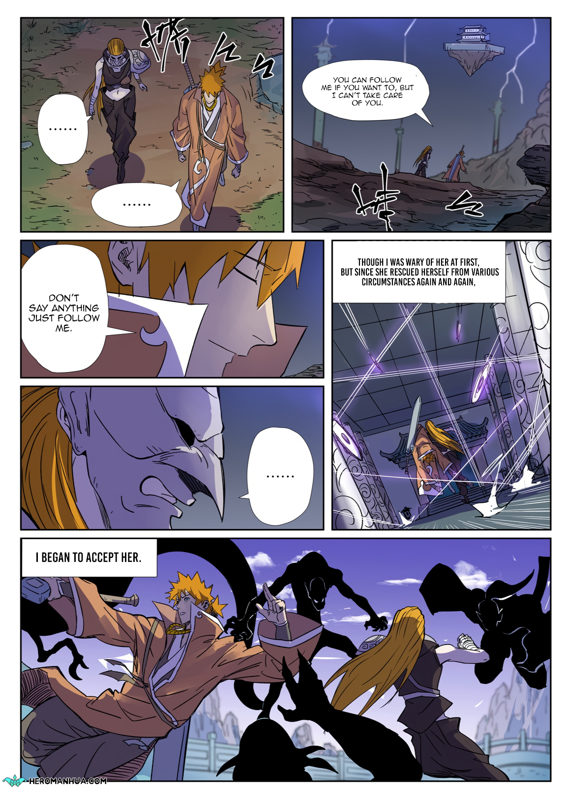 Read Tales of Demons and Gods En Manga Online