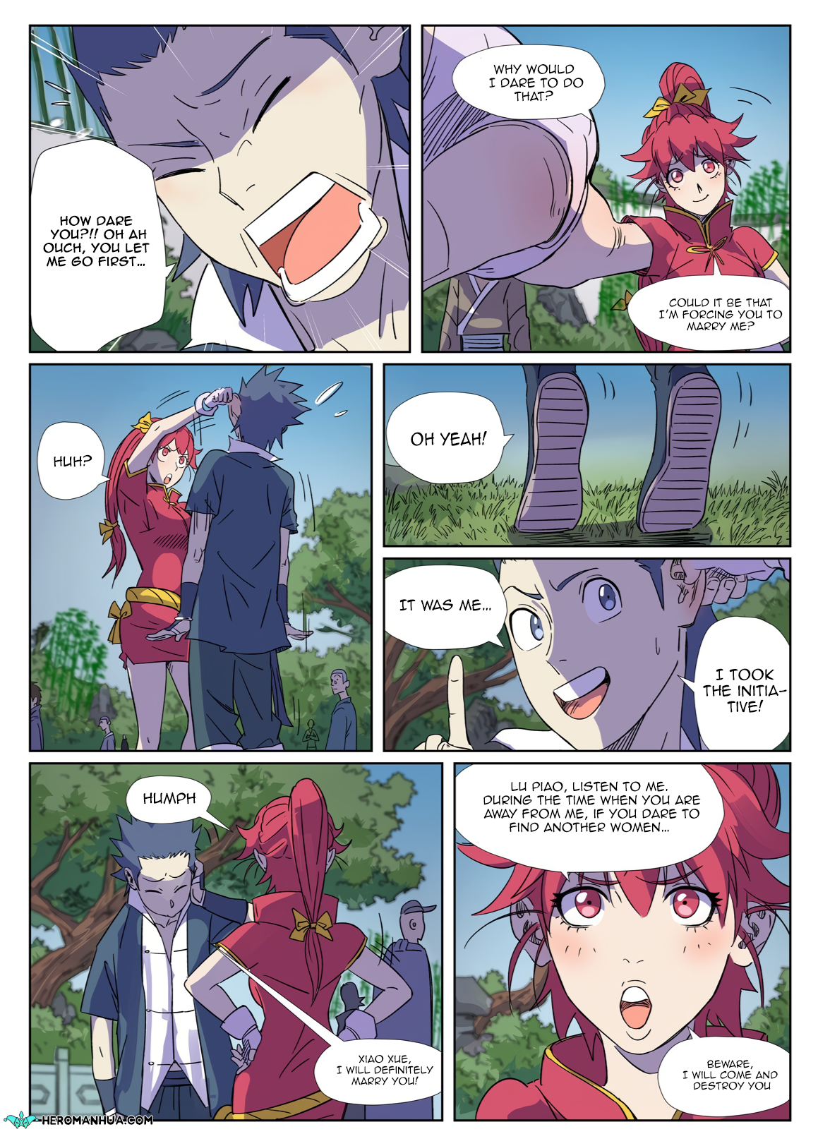 Read Tales of Demons and Gods En Manga Online