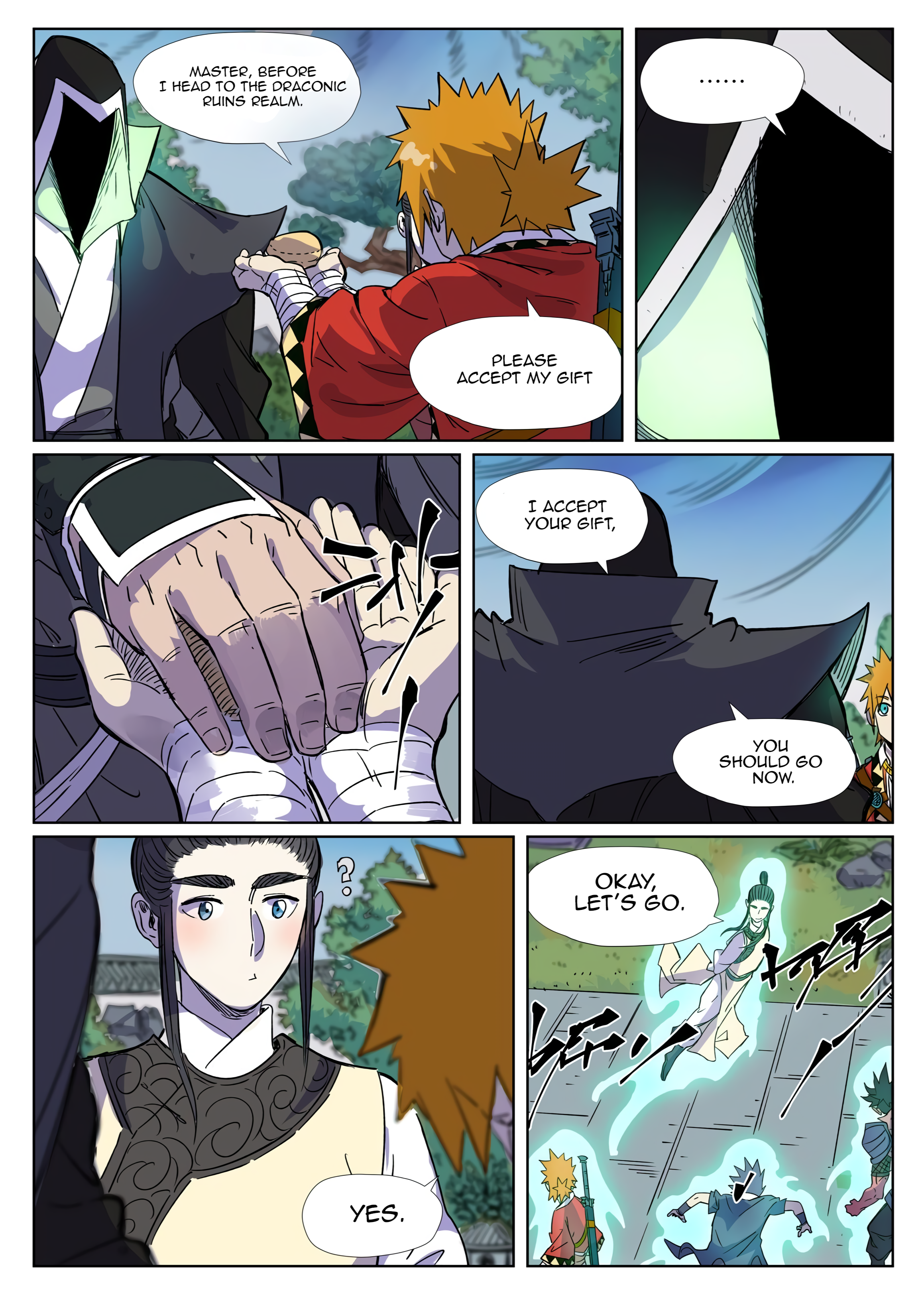 Read Tales of Demons and Gods En Manga Online