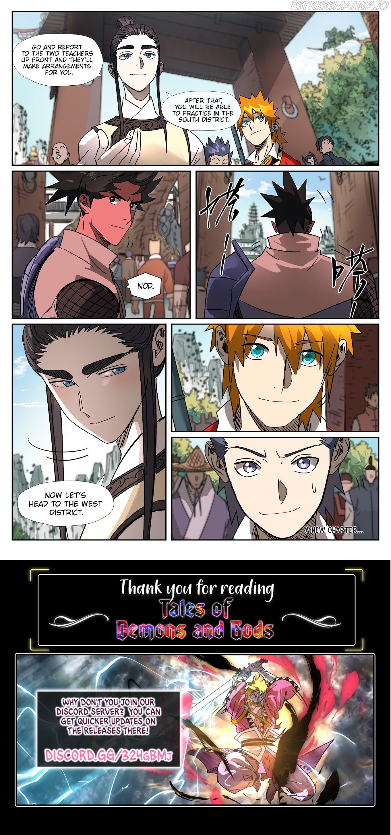 Read Tales of Demons and Gods En Manga Online