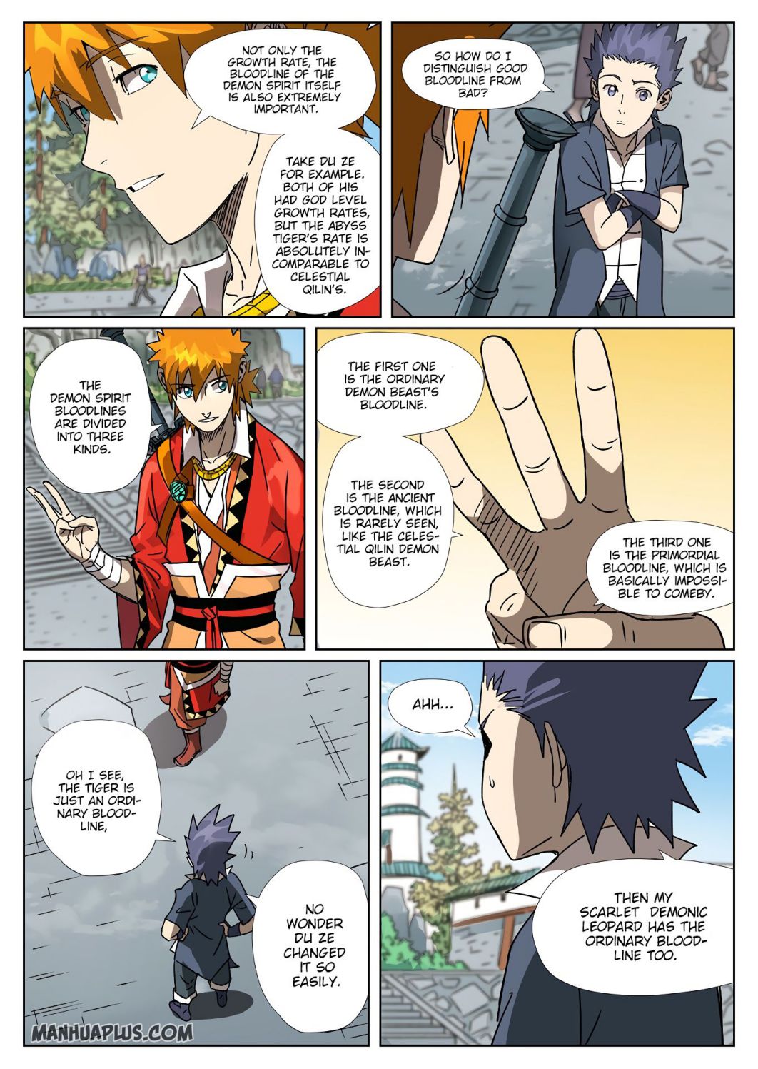 Read Tales of Demons and Gods En Manga Online