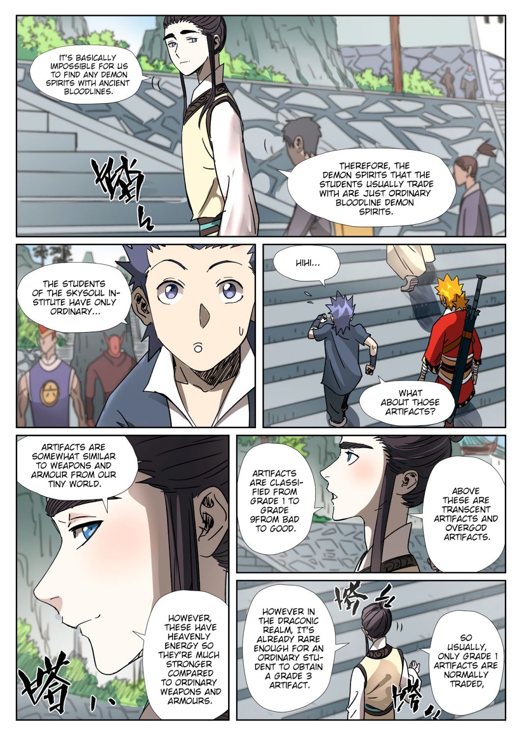 Read Tales of Demons and Gods En Manga Online