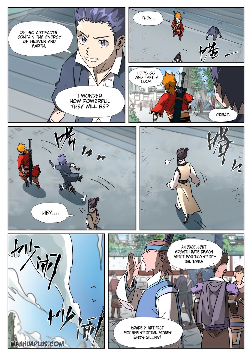 Read Tales of Demons and Gods En Manga Online
