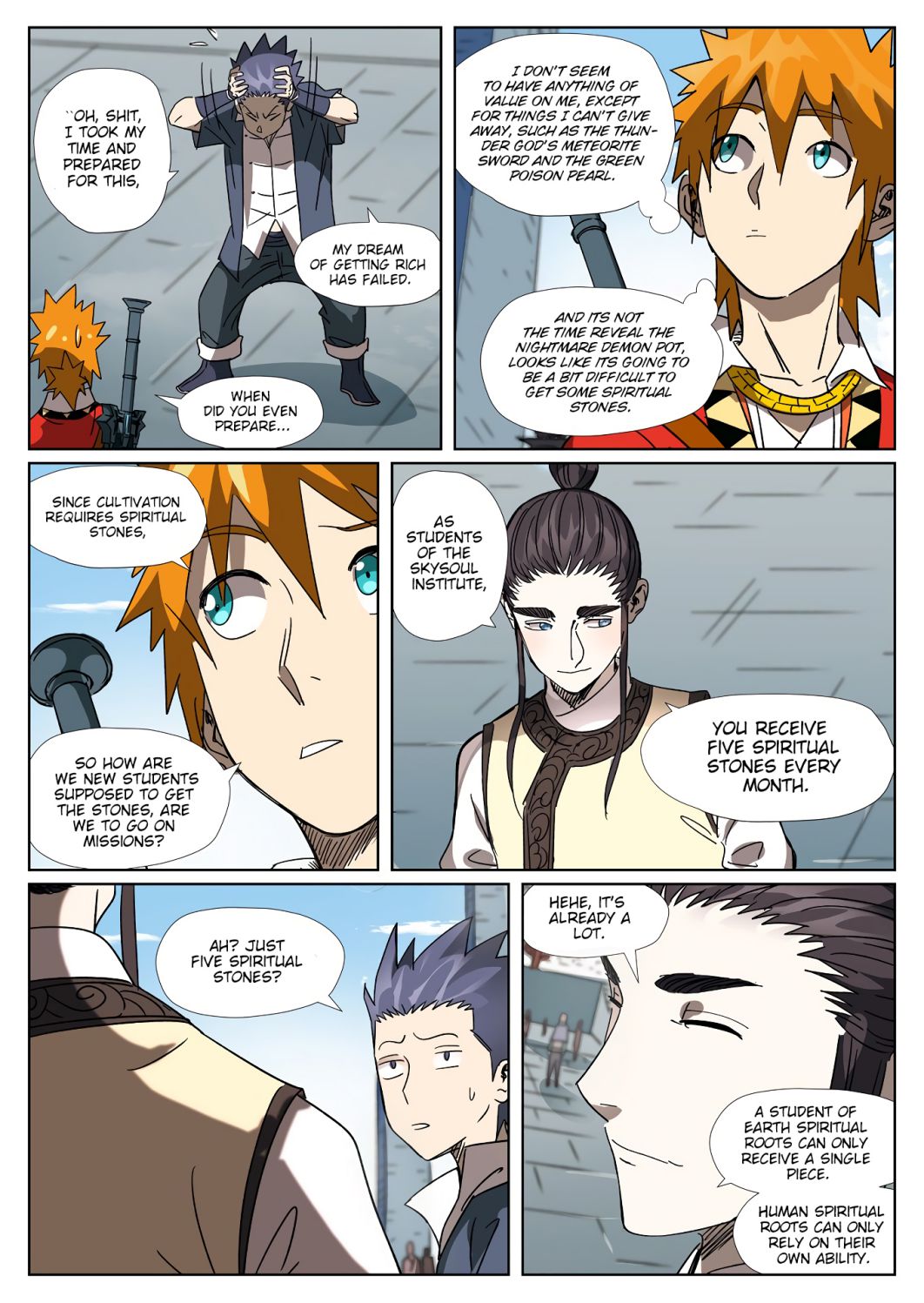 Read Tales of Demons and Gods En Manga Online