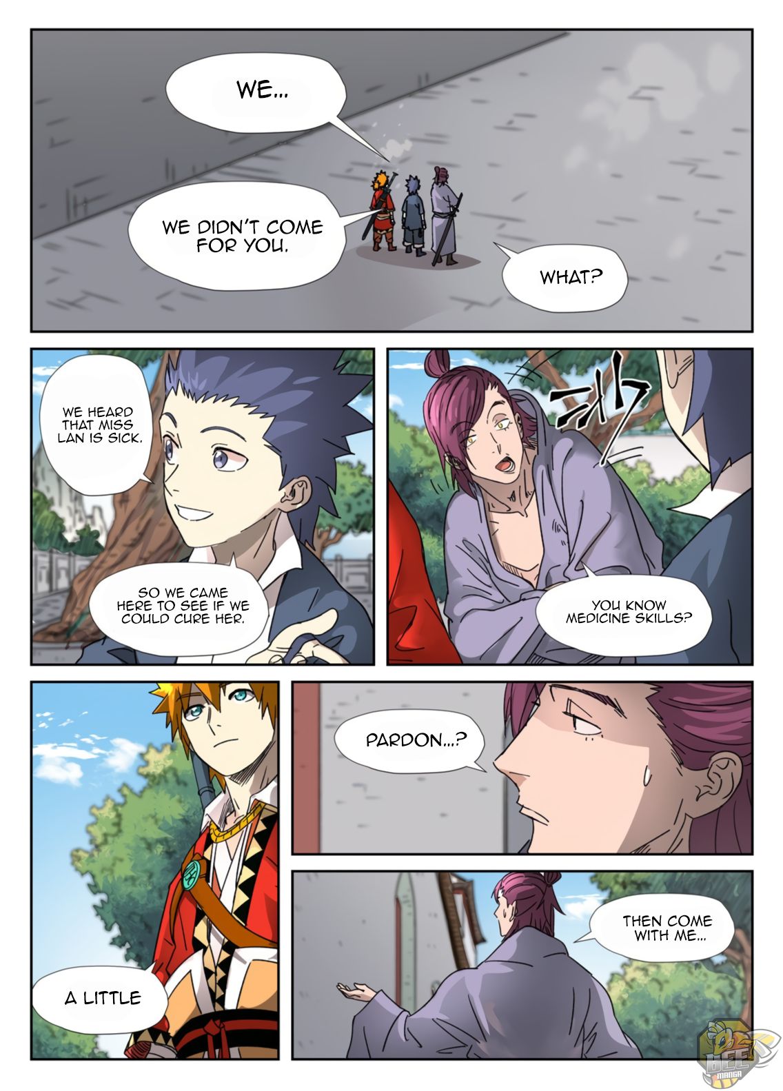 Read Tales of Demons and Gods En Manga Online