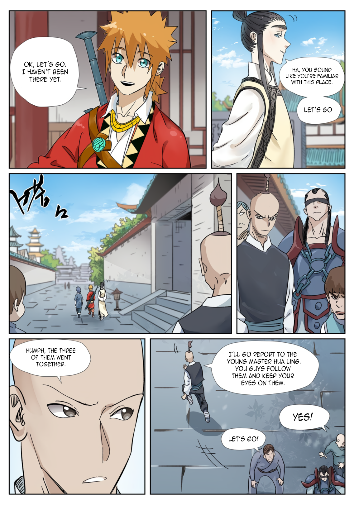 Read Tales of Demons and Gods En Manga Online