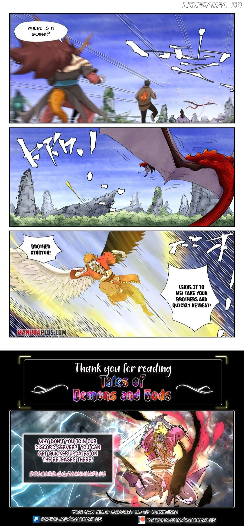 Read Tales of Demons and Gods En Manga Online