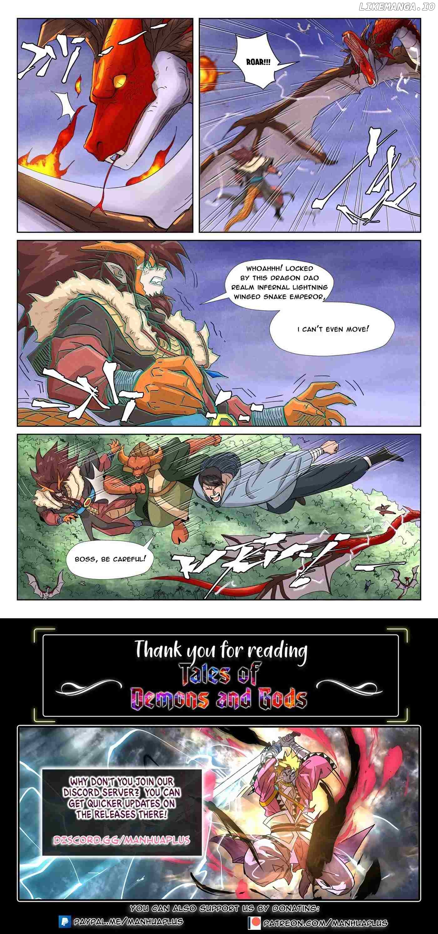 Read Tales of Demons and Gods En Manga Online