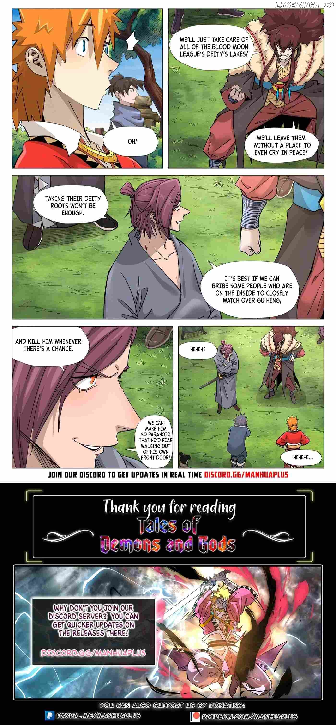 Read Tales of Demons and Gods En Manga Online