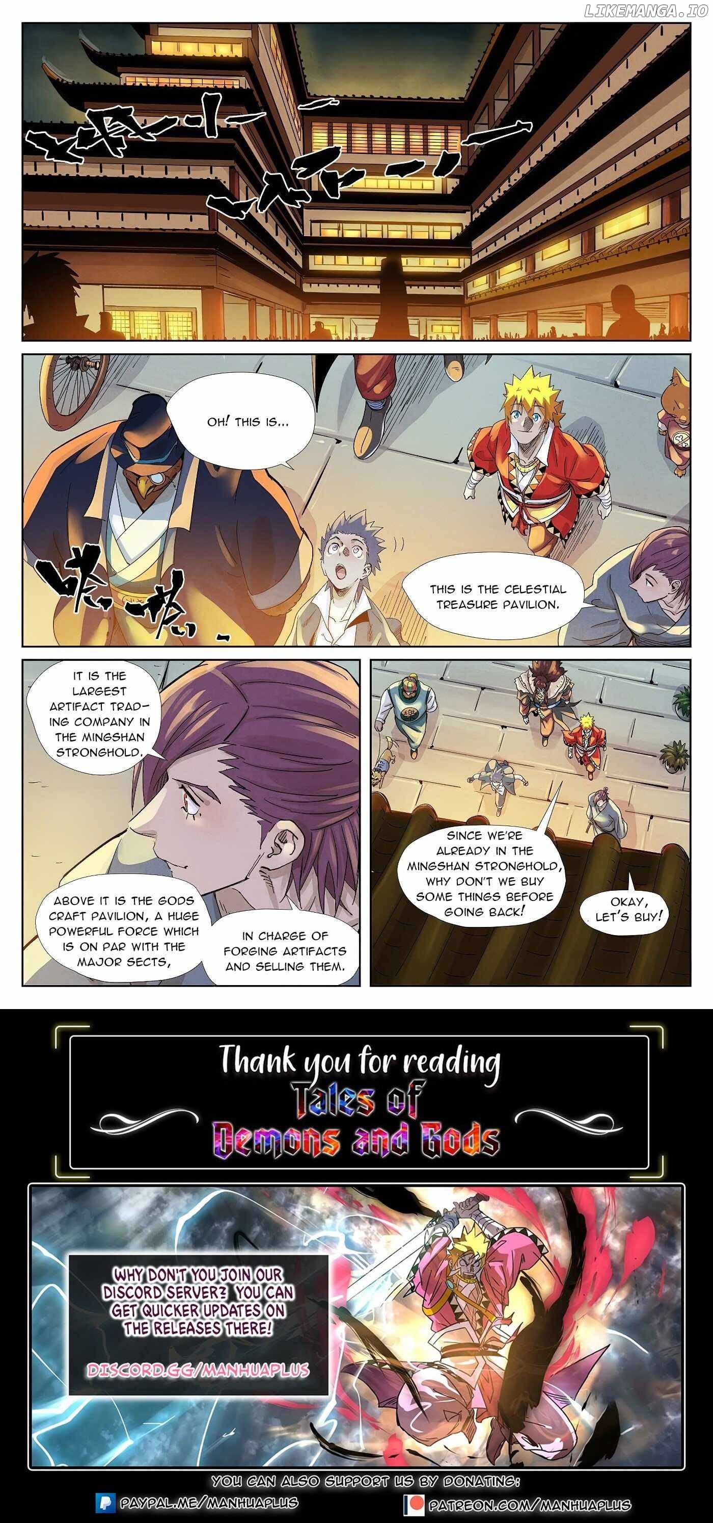 Read Tales of Demons and Gods En Manga Online