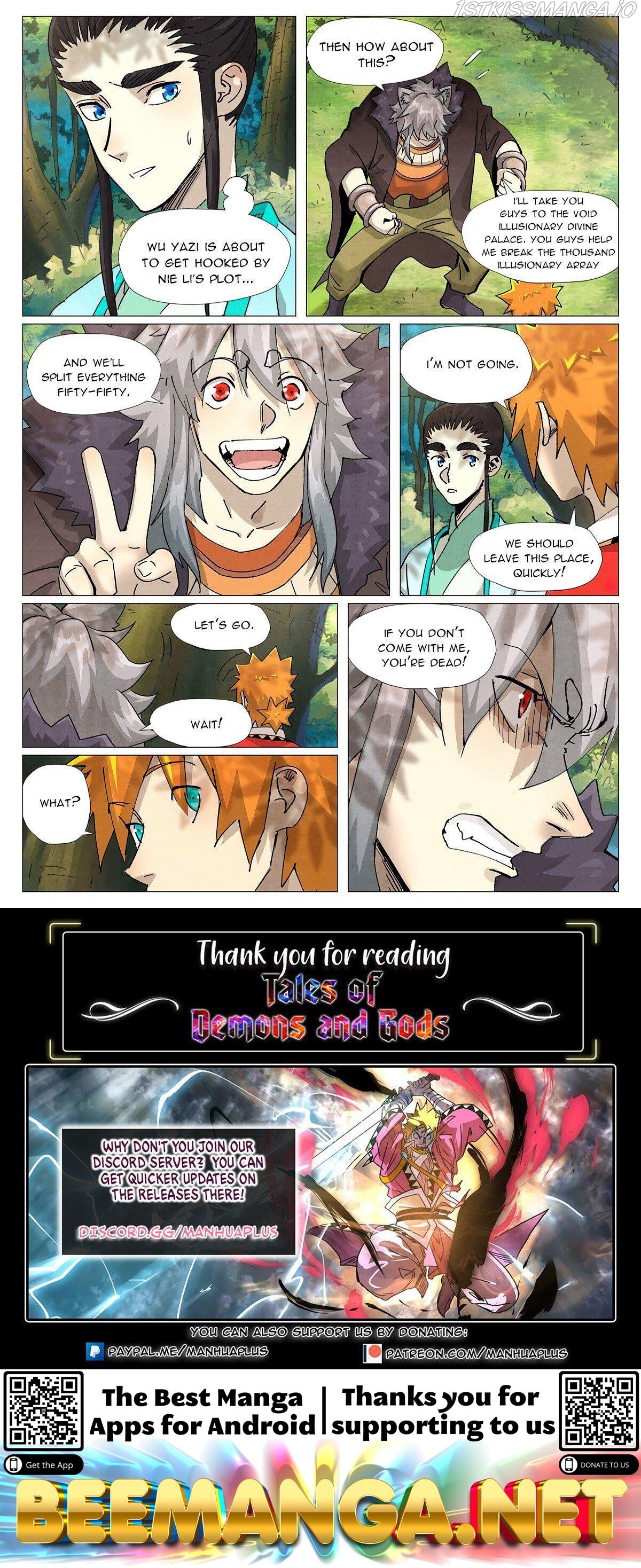 Read Tales of Demons and Gods En Manga Online