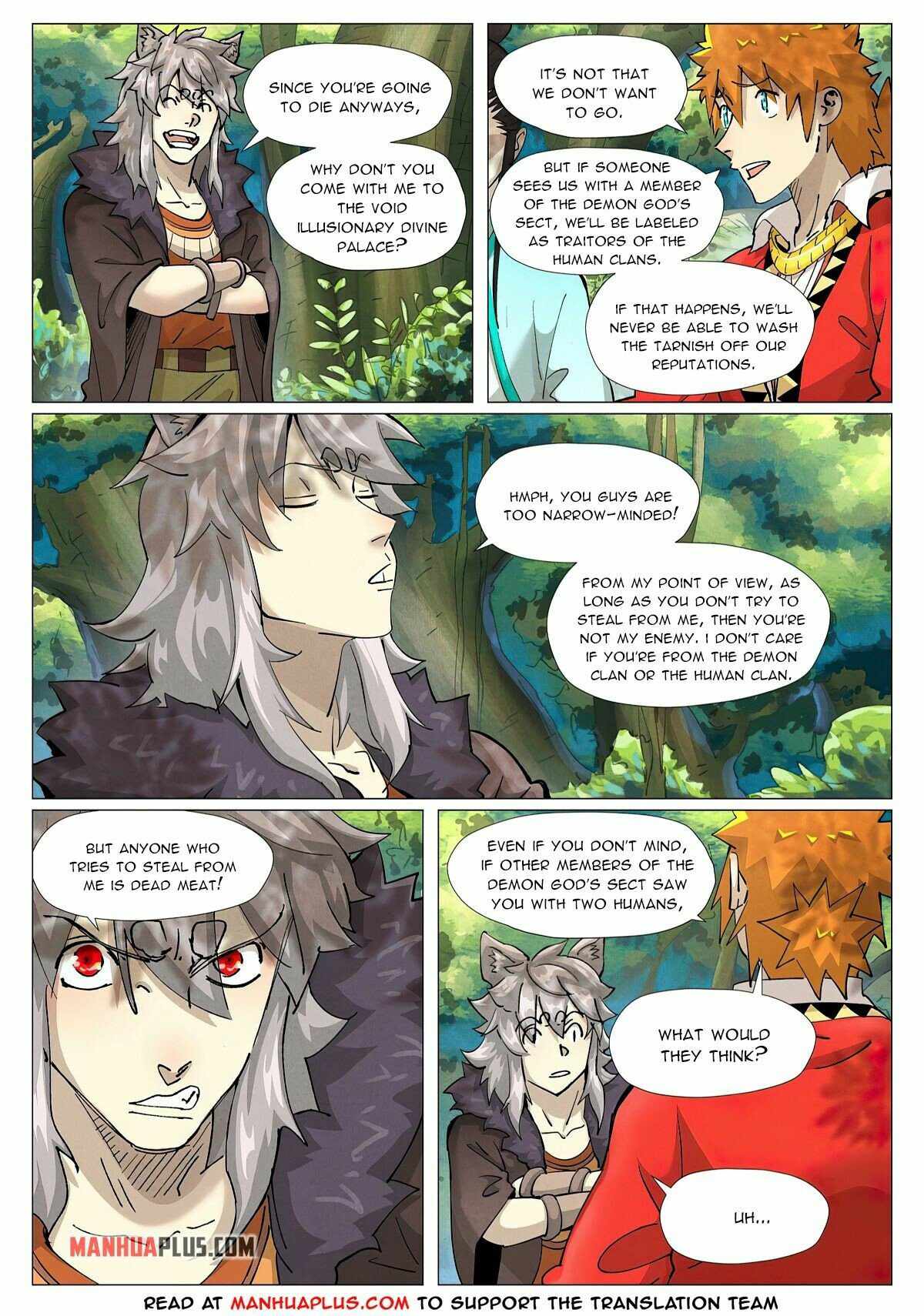 Read Tales of Demons and Gods En Manga Online