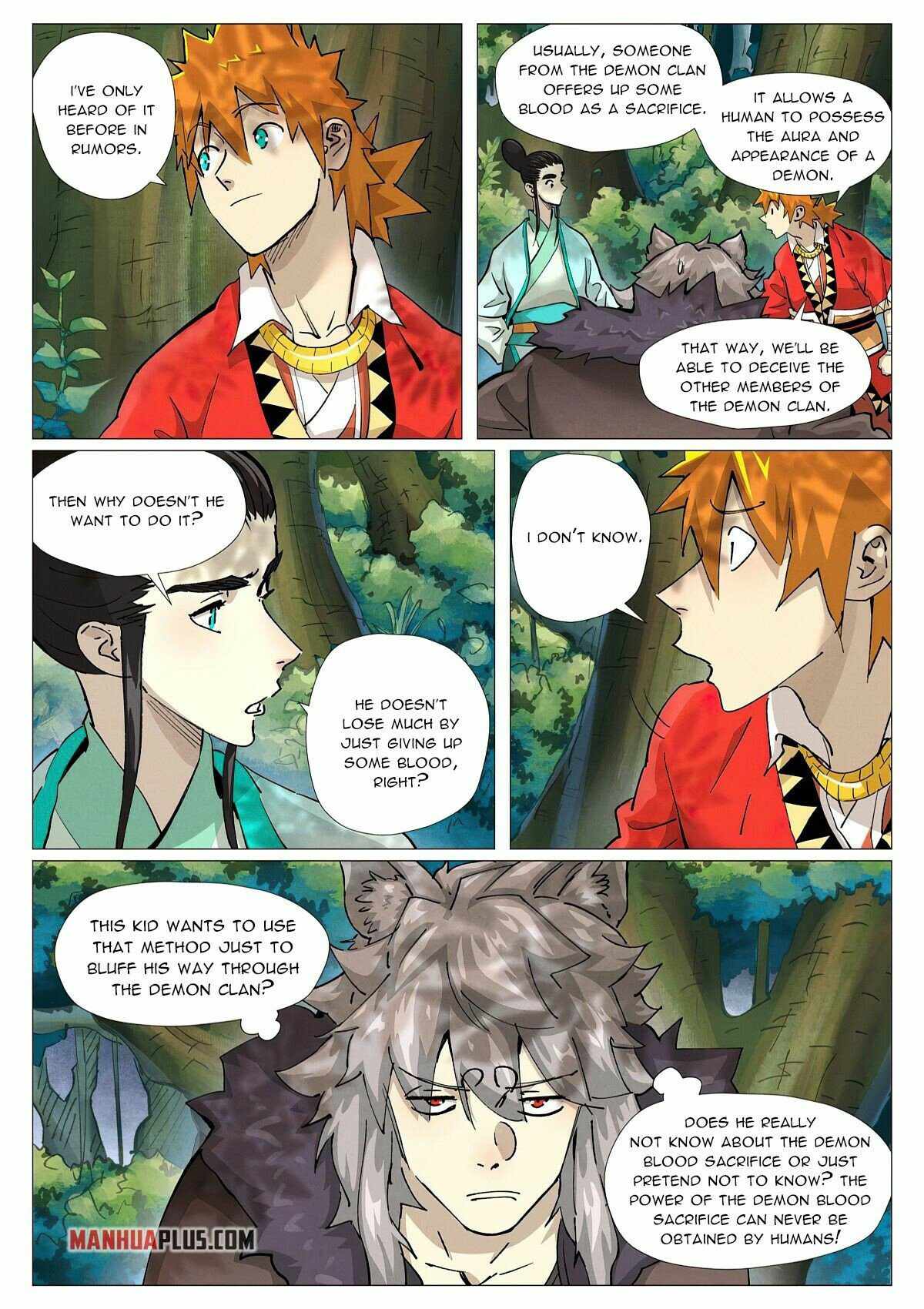 Read Tales of Demons and Gods En Manga Online