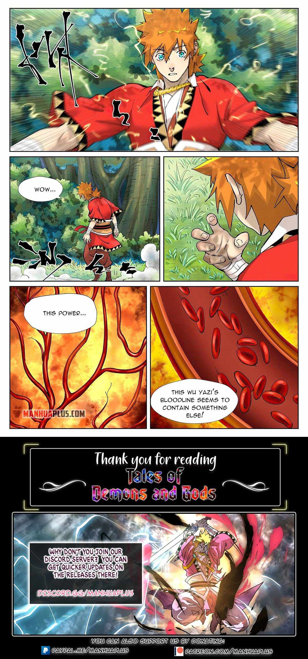 Read Tales of Demons and Gods En Manga Online