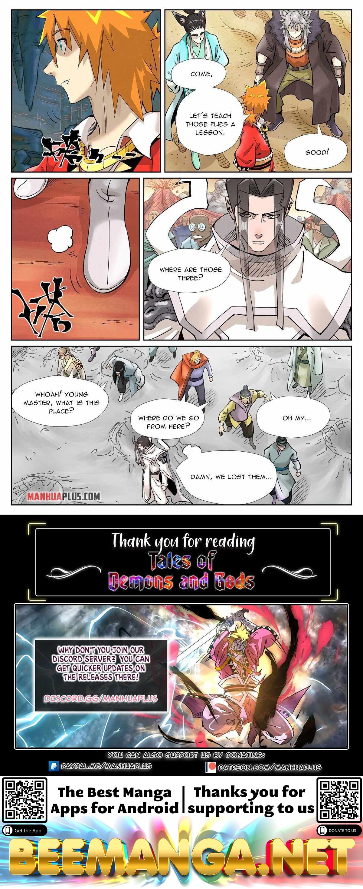 Read Tales of Demons and Gods En Manga Online