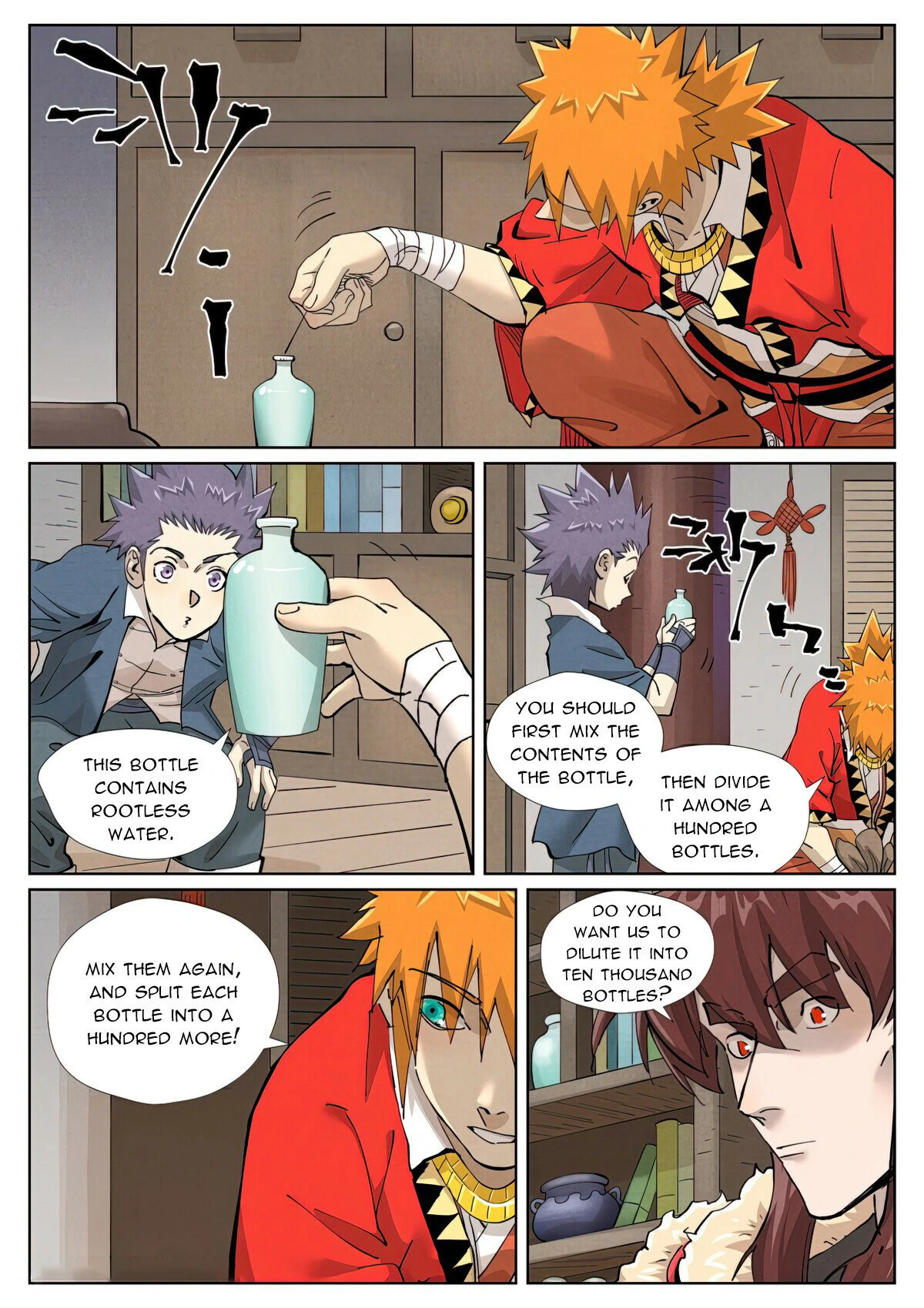 Read Tales of Demons and Gods En Manga Online