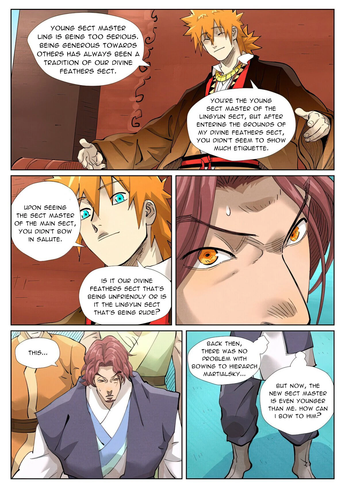 Read Tales of Demons and Gods En Manga Online
