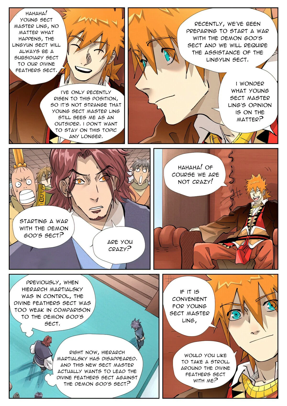 Read Tales of Demons and Gods En Manga Online