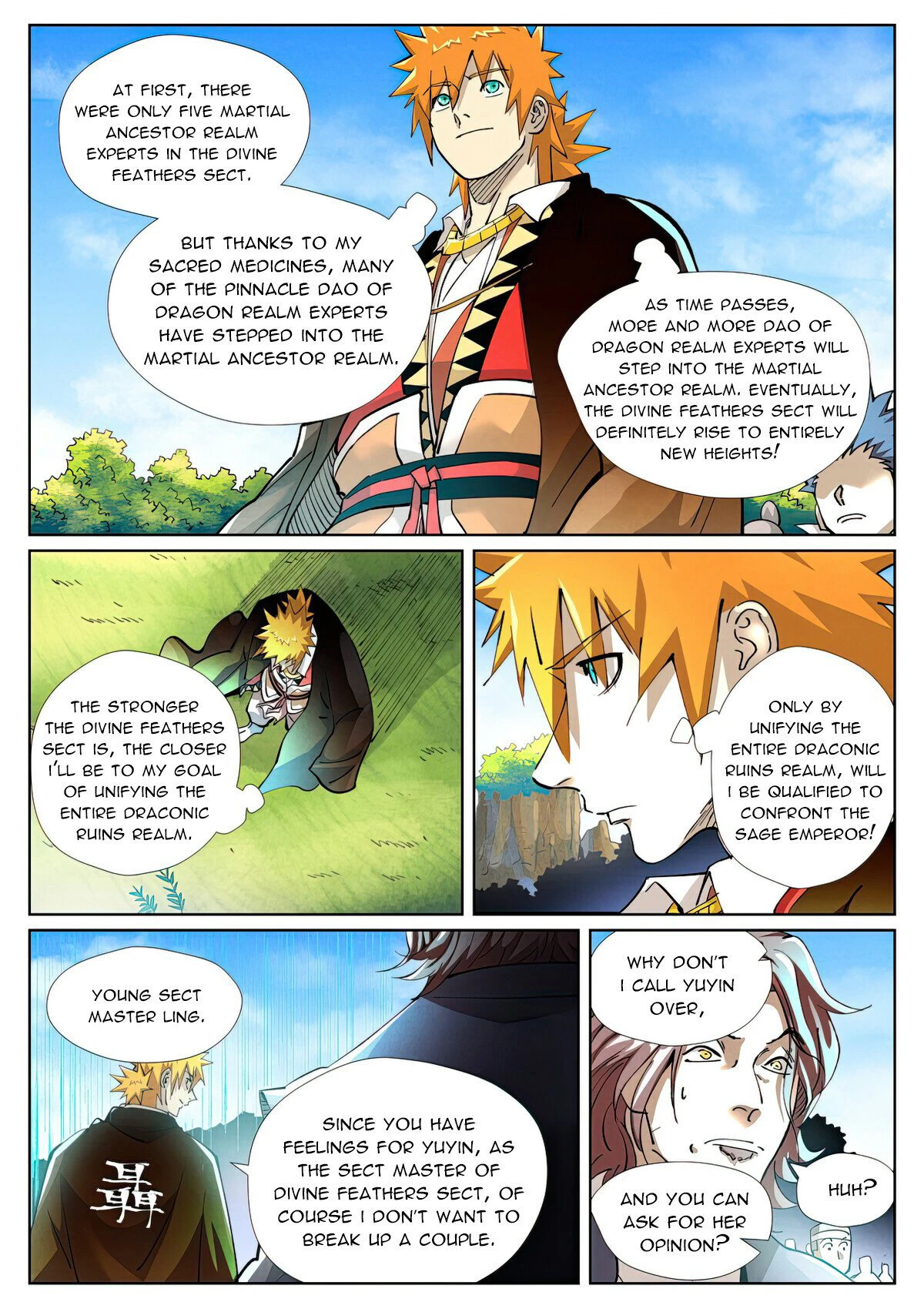 Read Tales of Demons and Gods En Manga Online