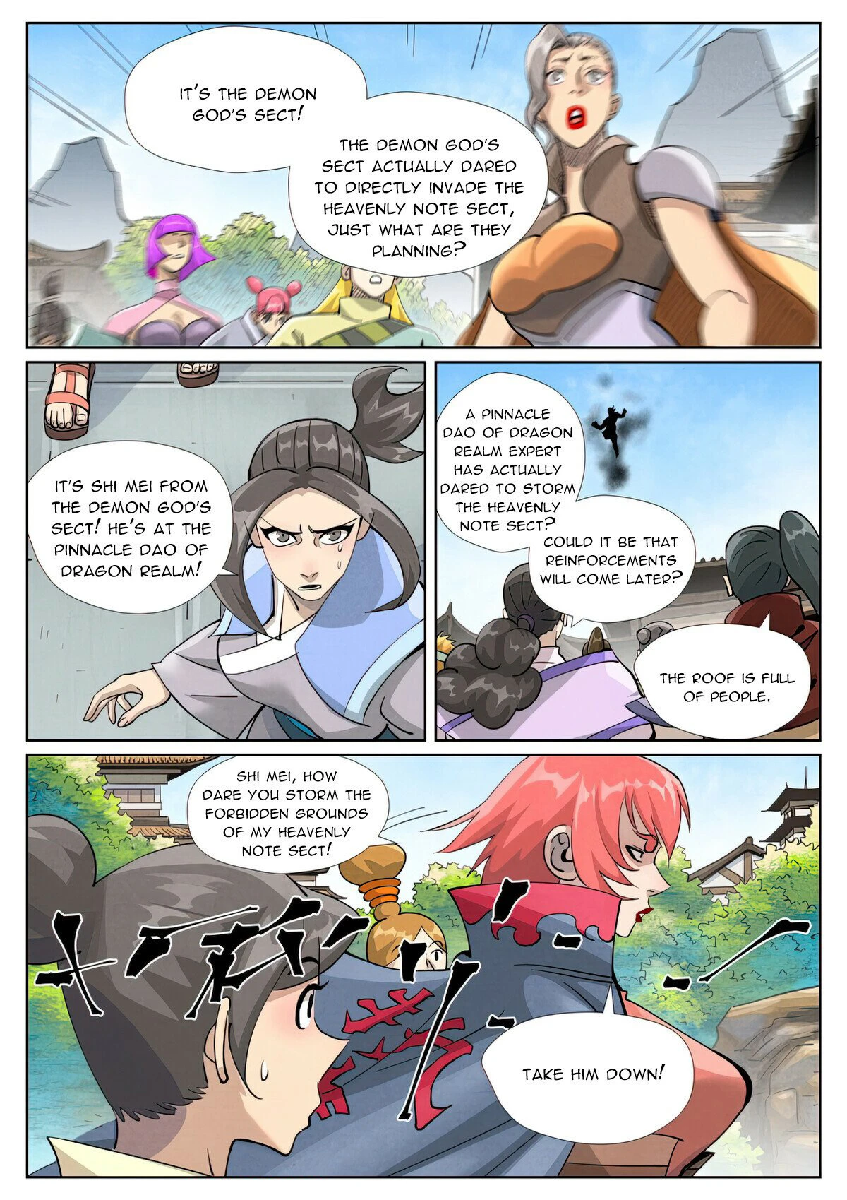 Read Tales of Demons and Gods En Manga Online