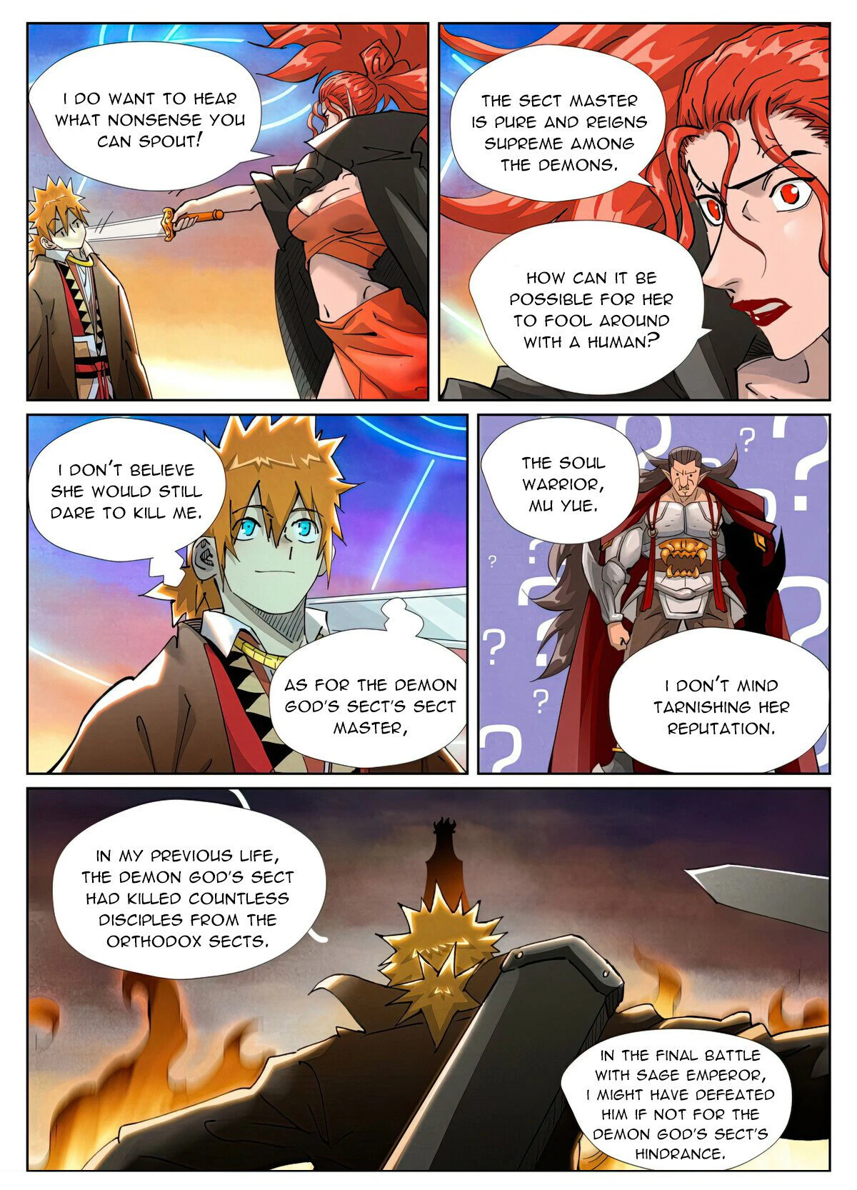 Read Tales of Demons and Gods En Manga Online